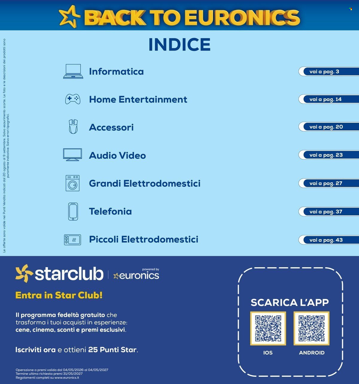 Volantino EURONICS - Back To Euronics