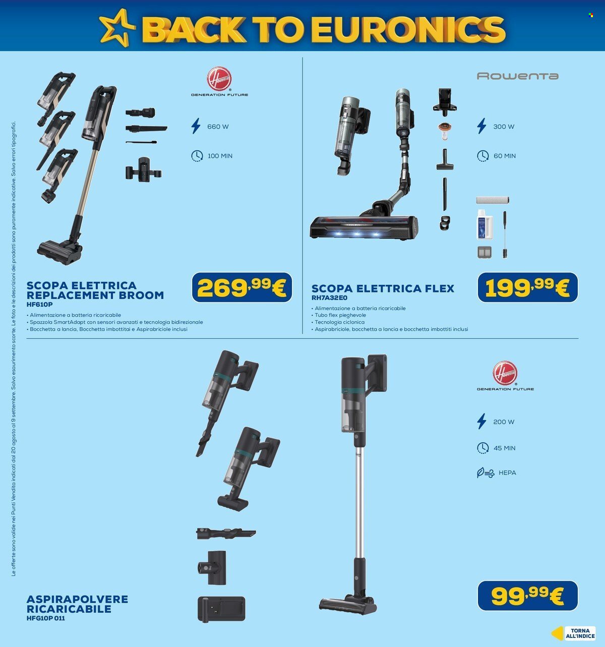 Volantino EURONICS - Back To Euronics