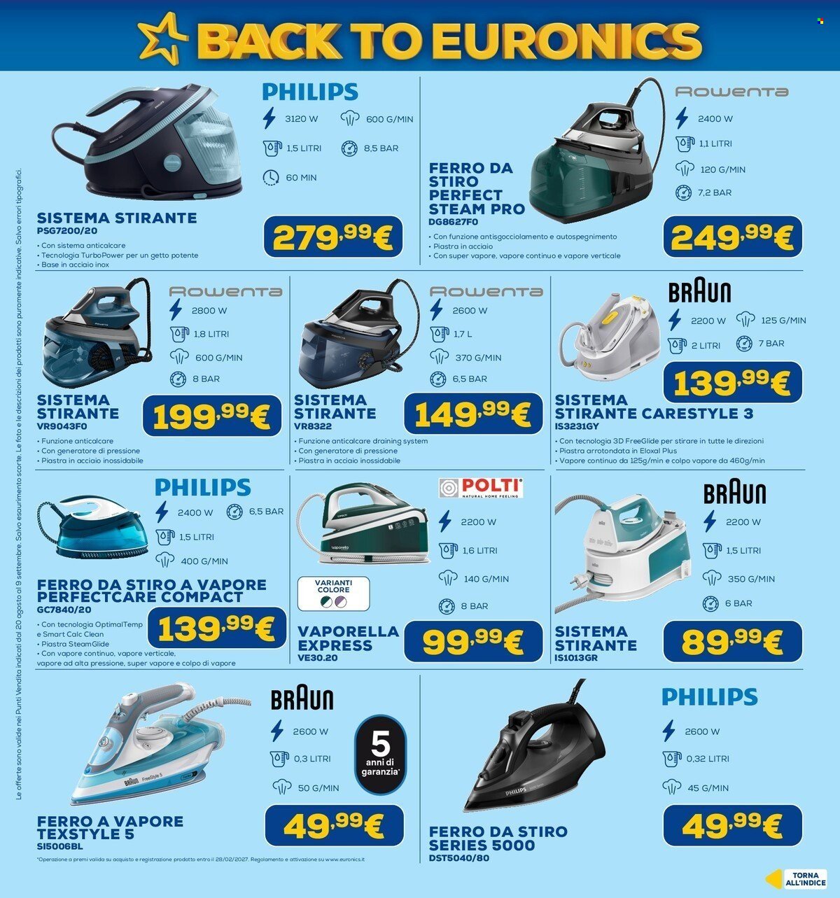 Volantino EURONICS - Back To Euronics