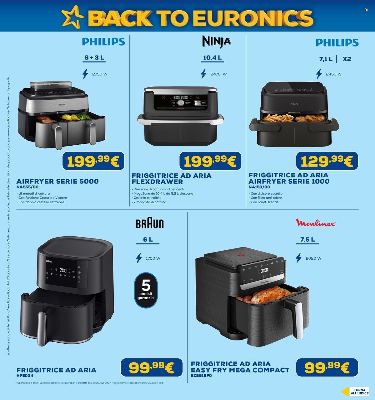 Volantino EURONICS - Back To Euronics