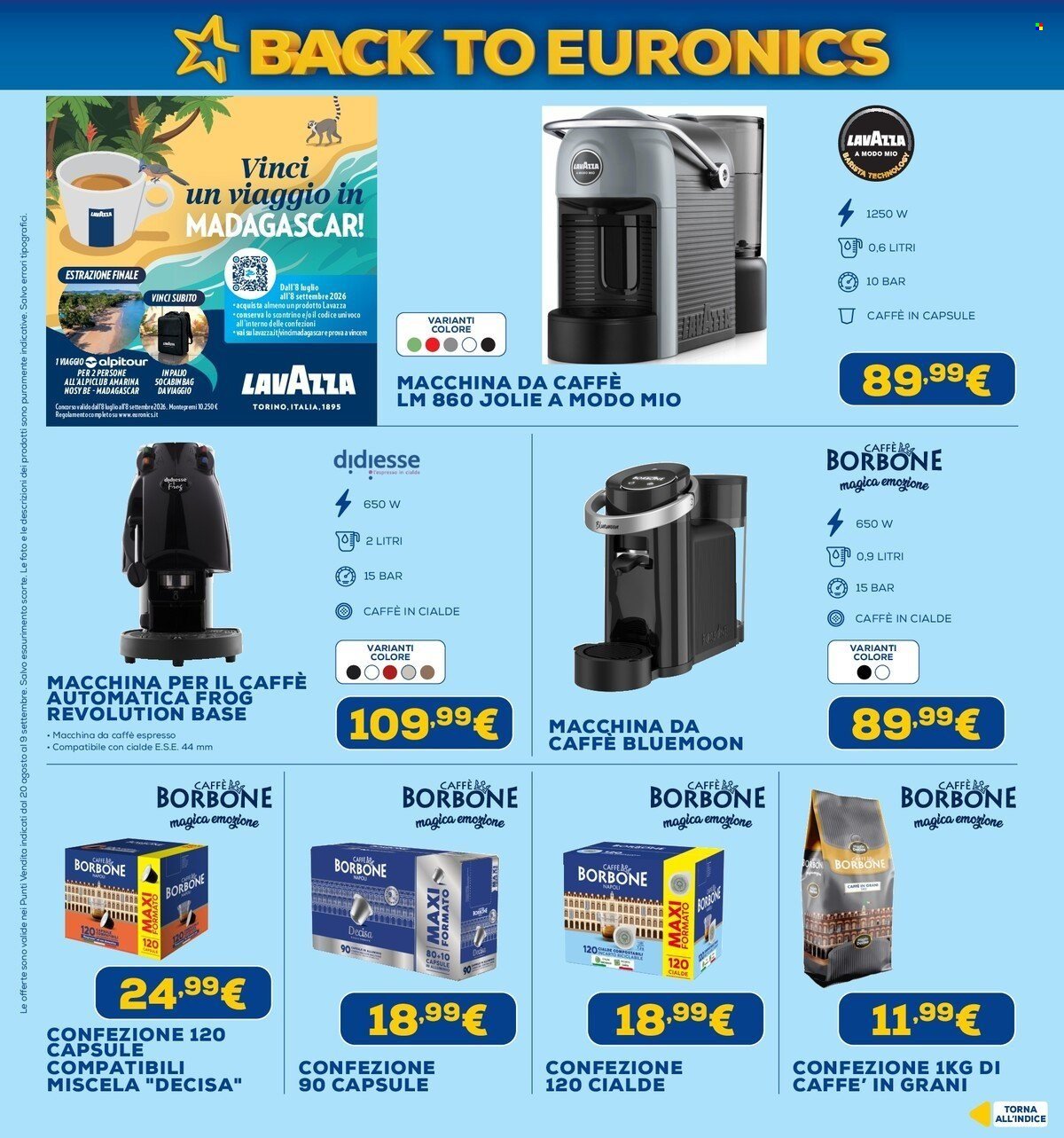 Volantino EURONICS - Back To Euronics