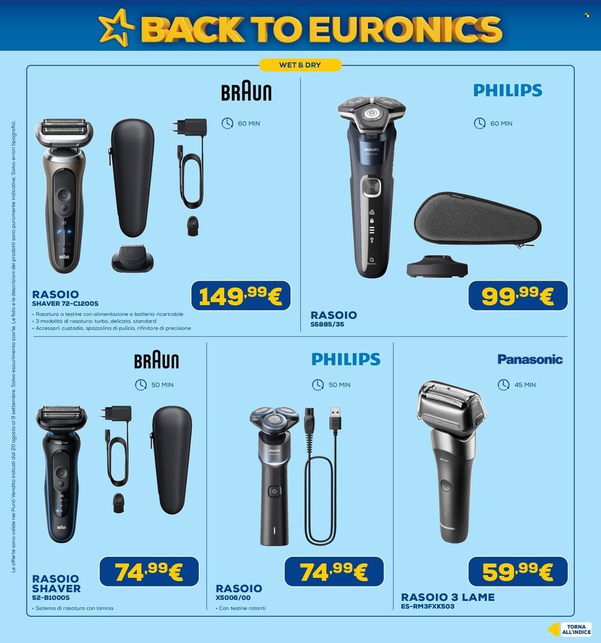 Volantino EURONICS - Back To Euronics