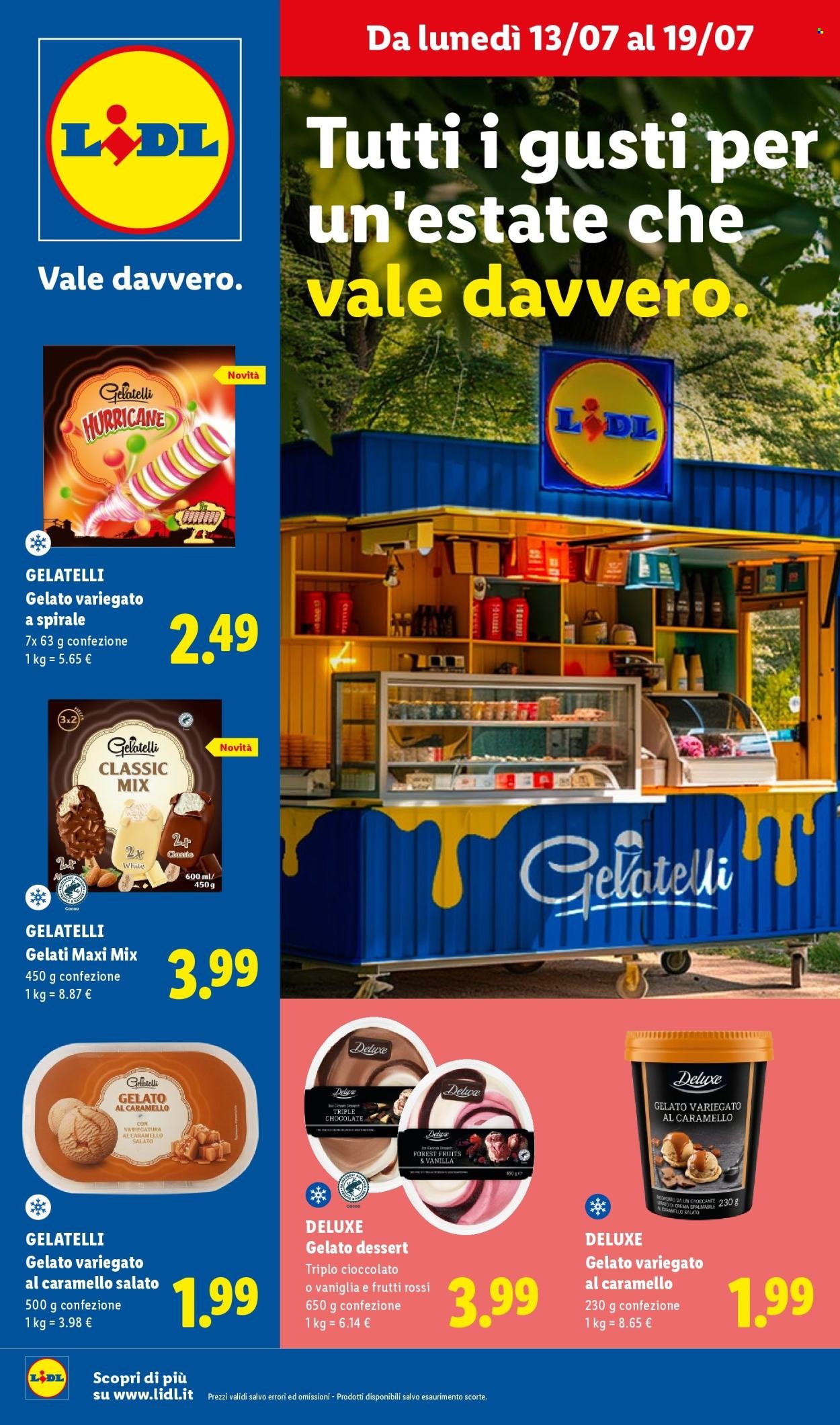 Volantino LIDL - Tutti i gusti dell'estate