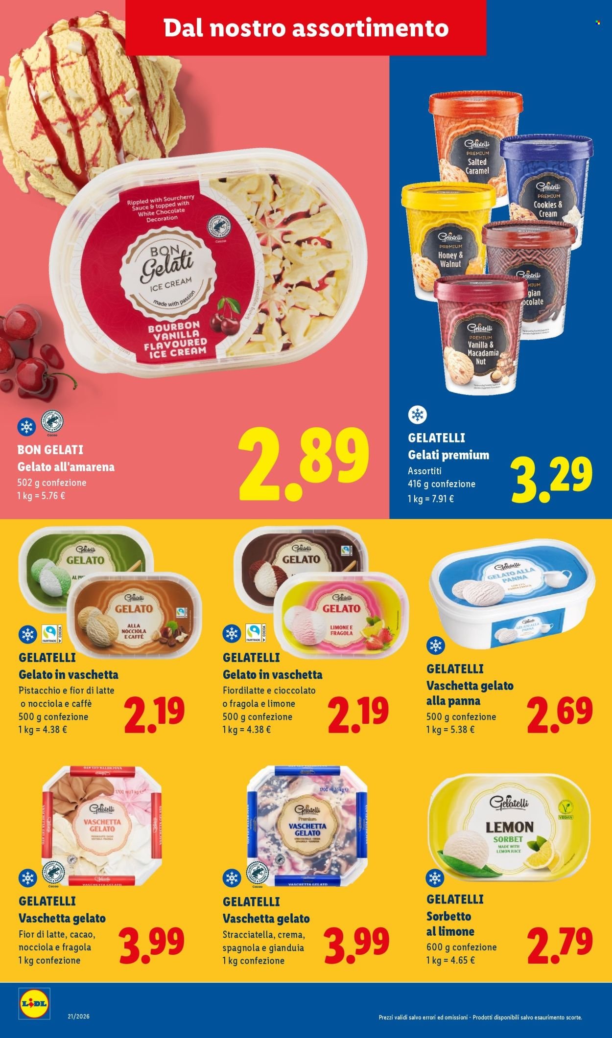 Volantino LIDL - Tutti i gusti dell'estate