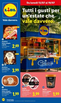 Volantino LIDL - Tutti i gusti dell'estate