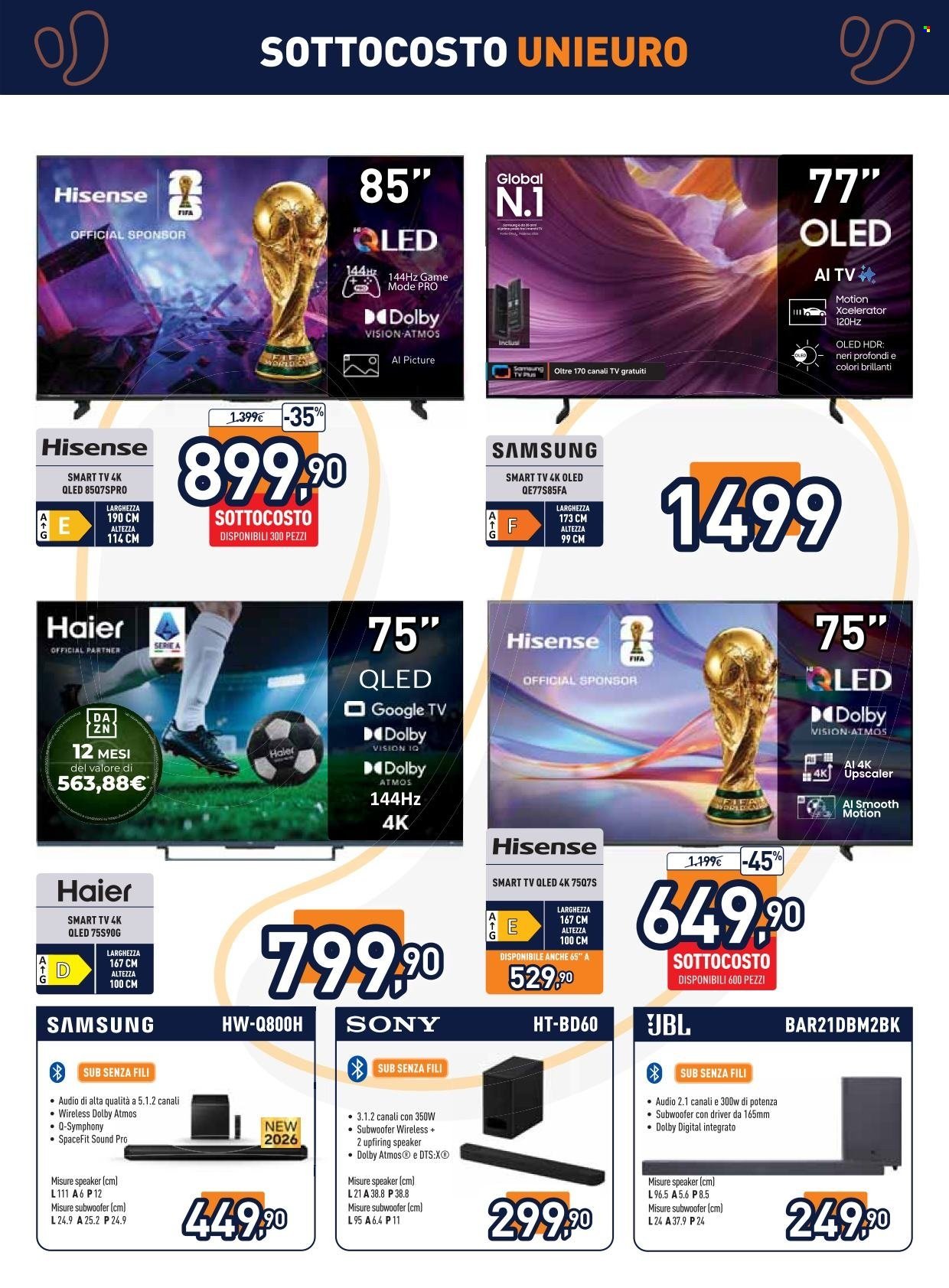 Volantino UNIEURO - Sottocosto