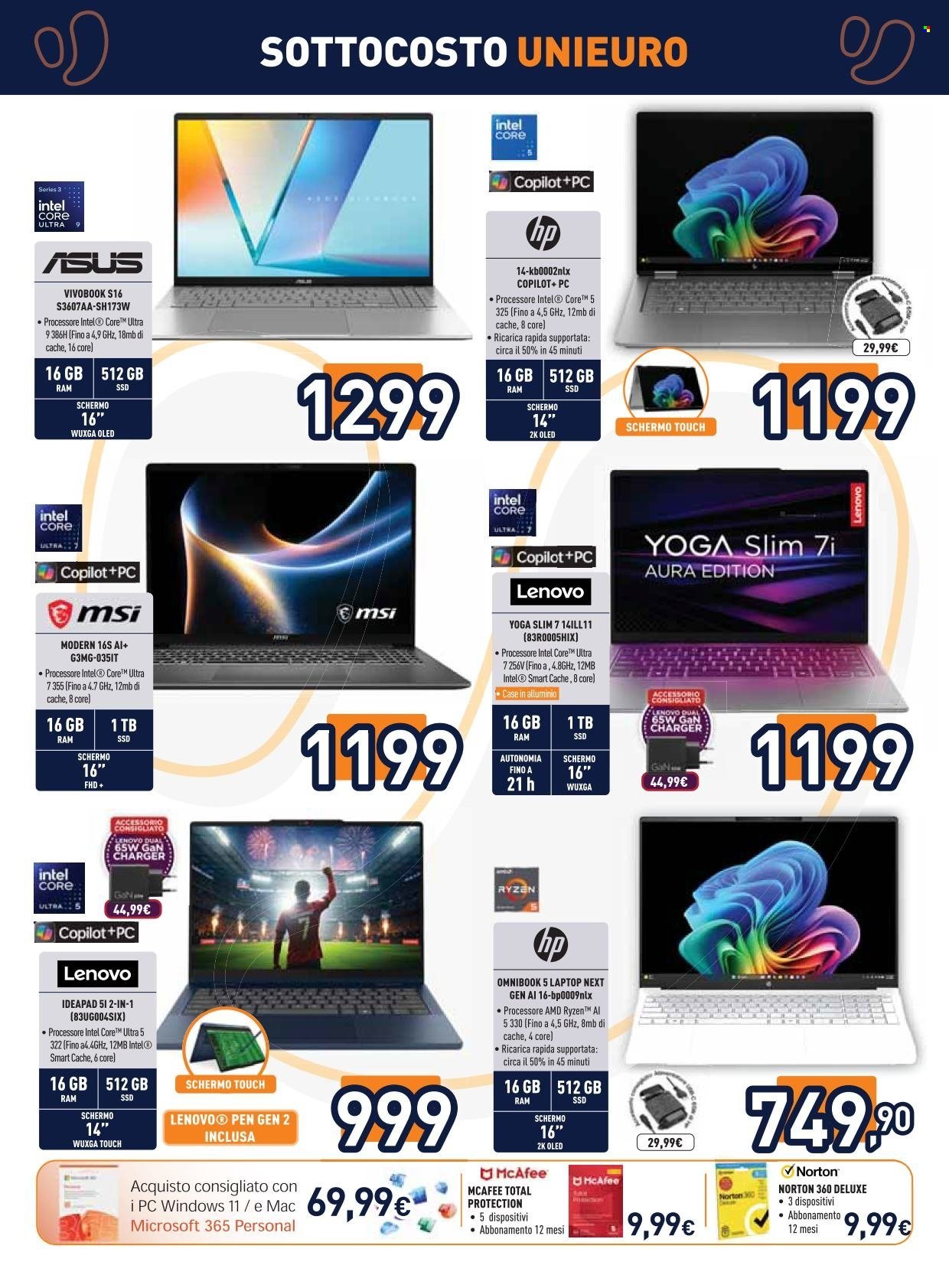 Volantino UNIEURO - Sottocosto