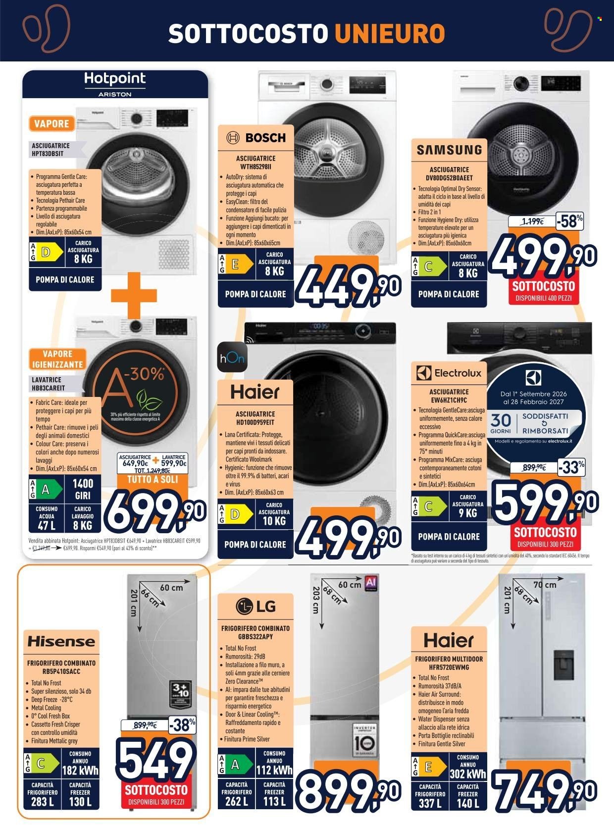 Volantino UNIEURO - Sottocosto