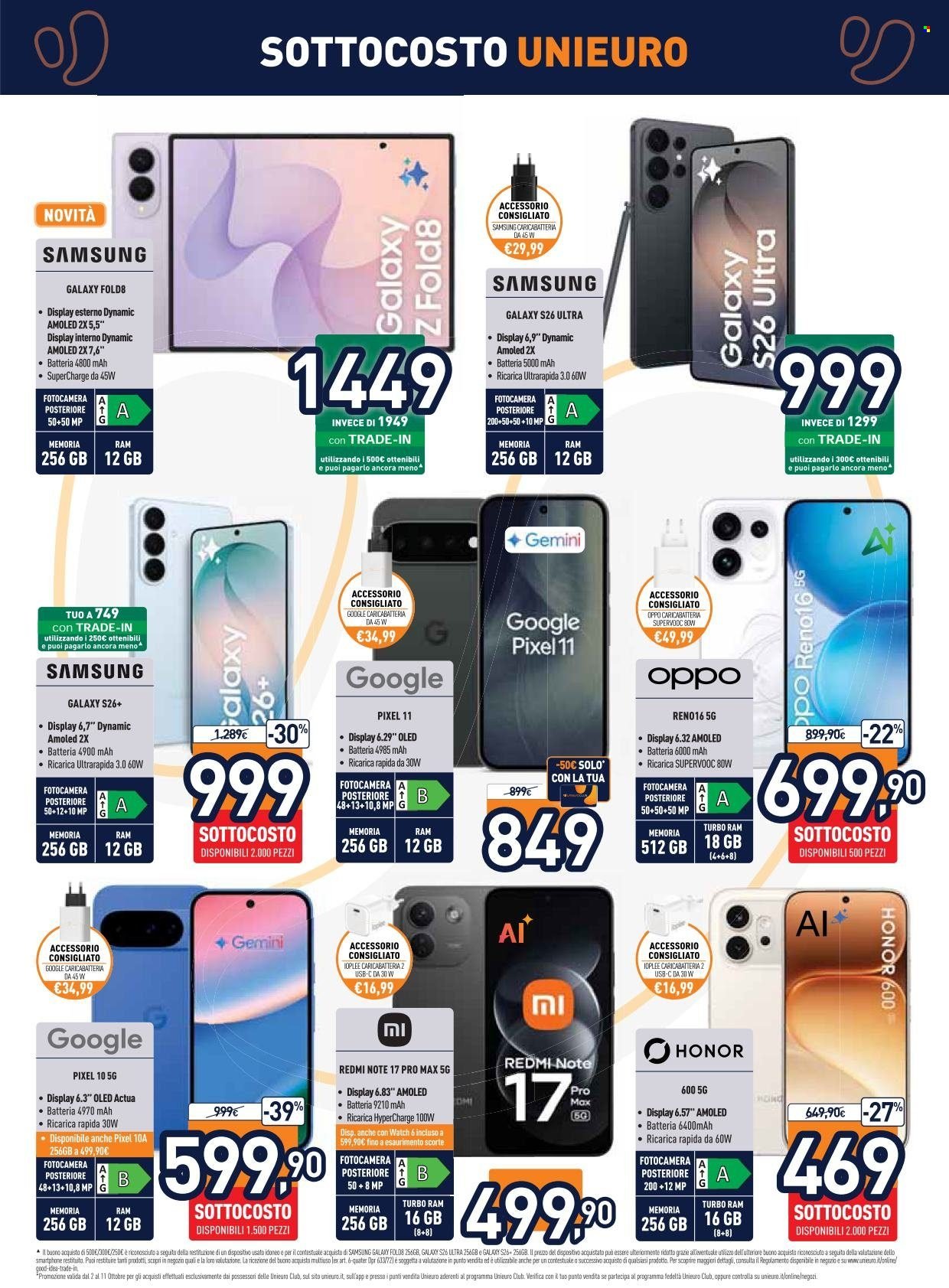 Volantino UNIEURO - Sottocosto