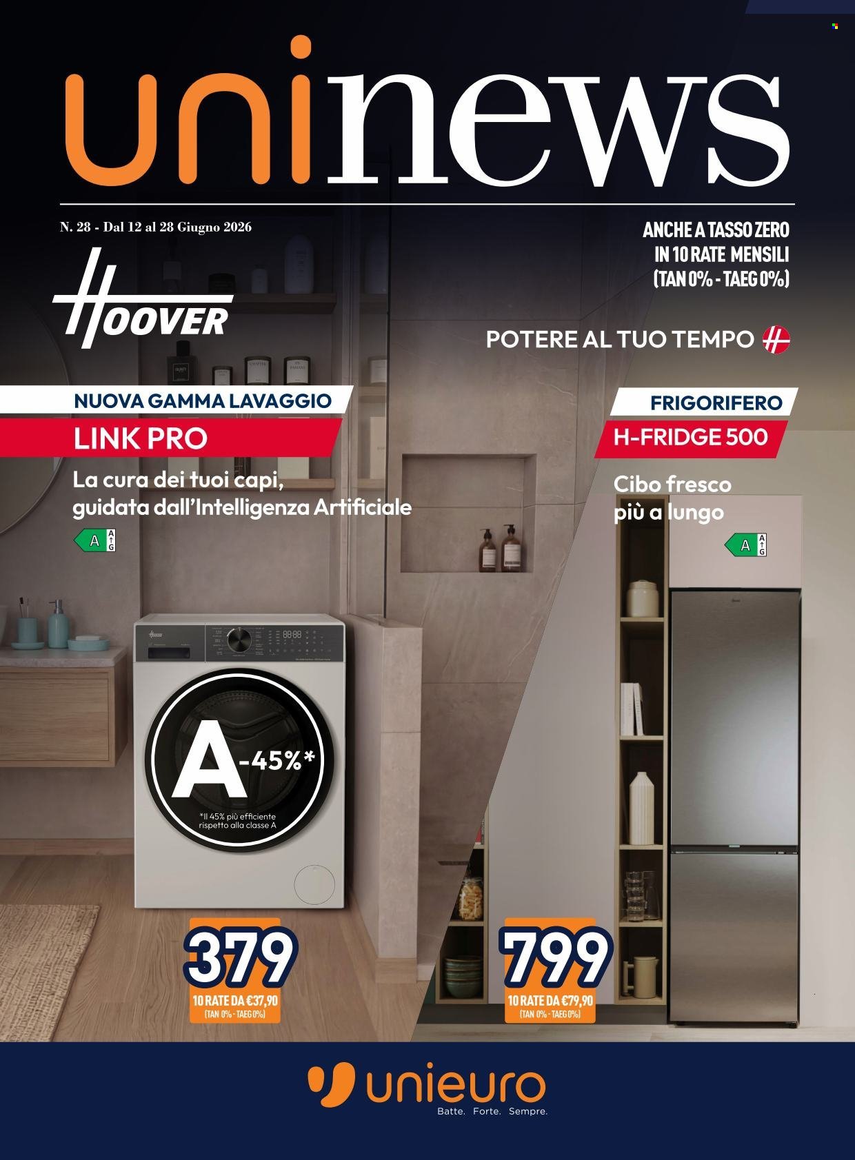 Volantino UNIEURO - Speciale Hoover