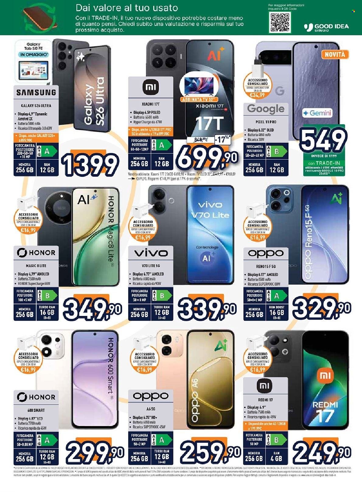 Volantino UNIEURO - Back to School