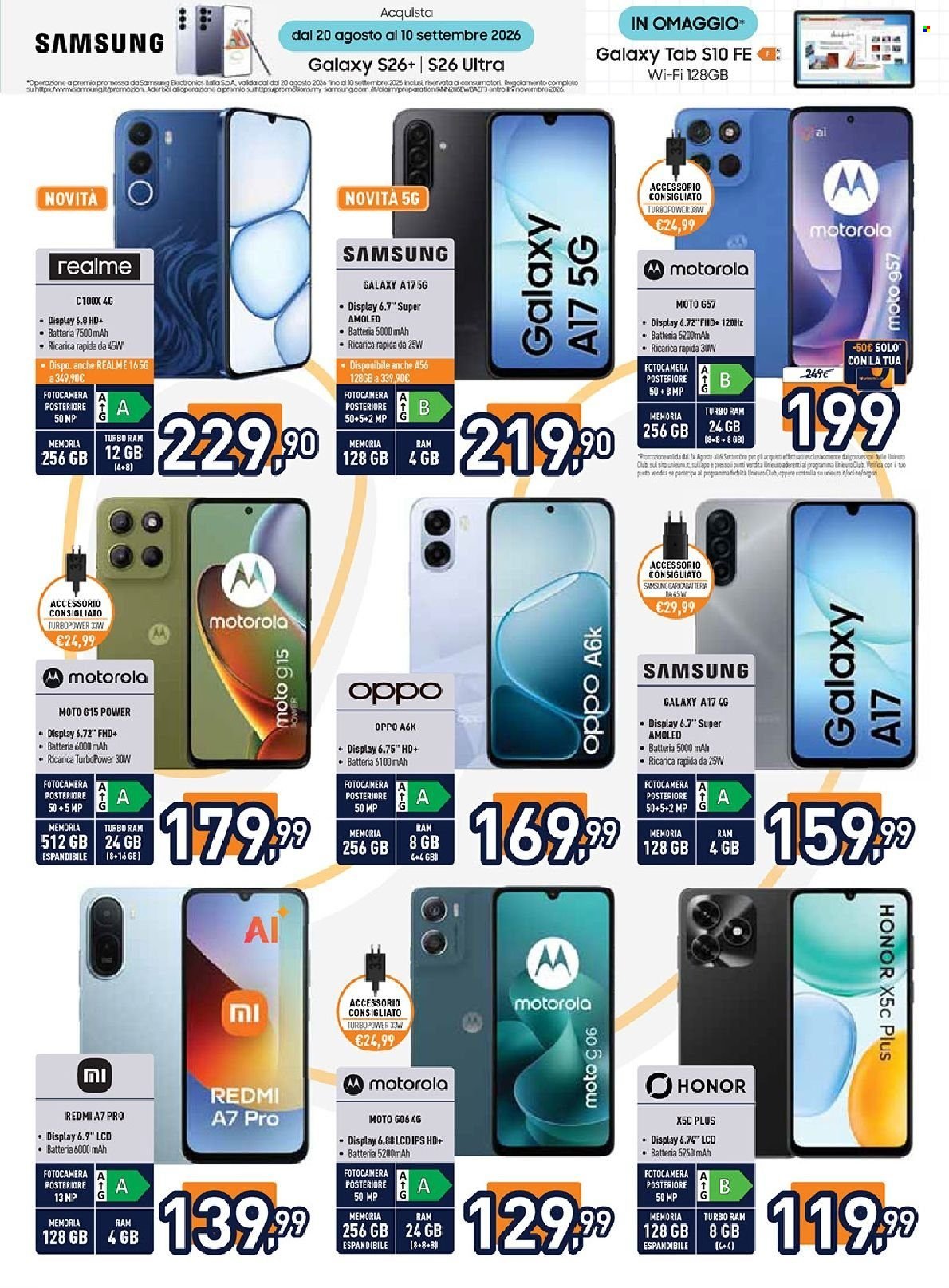 Volantino UNIEURO - Back to School