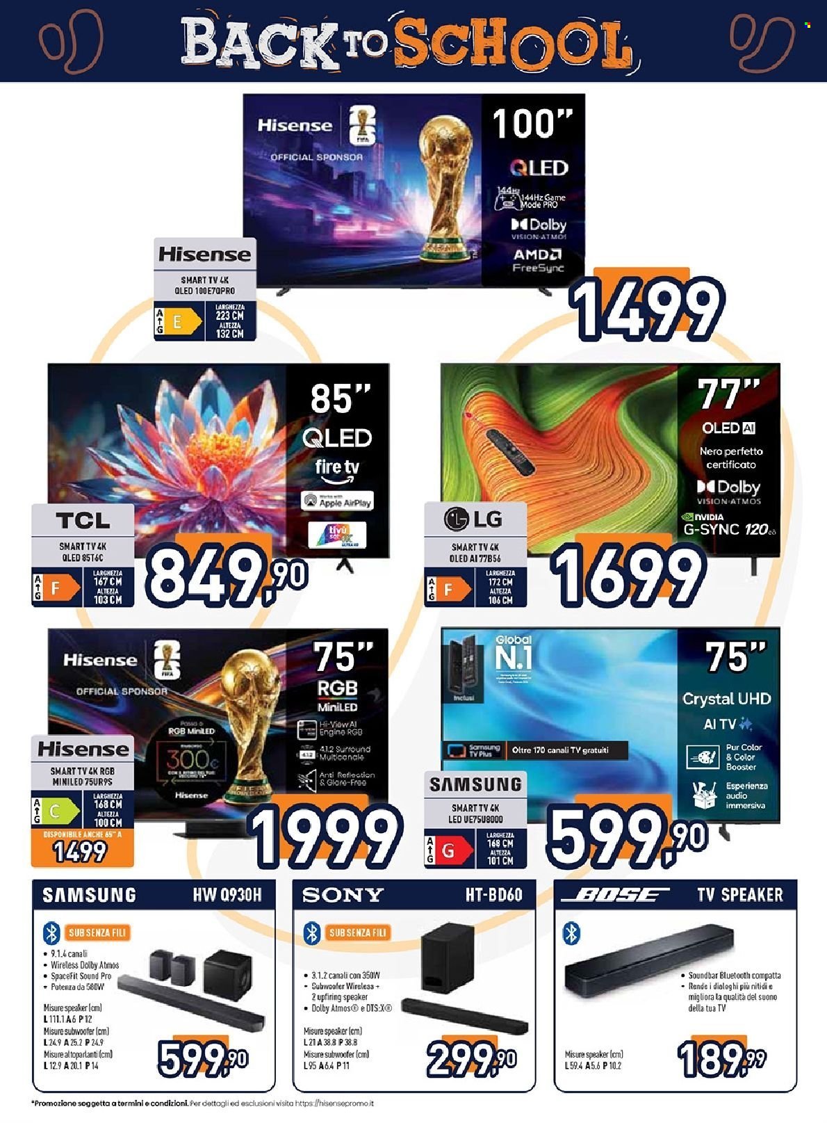 Volantino UNIEURO - Back to School