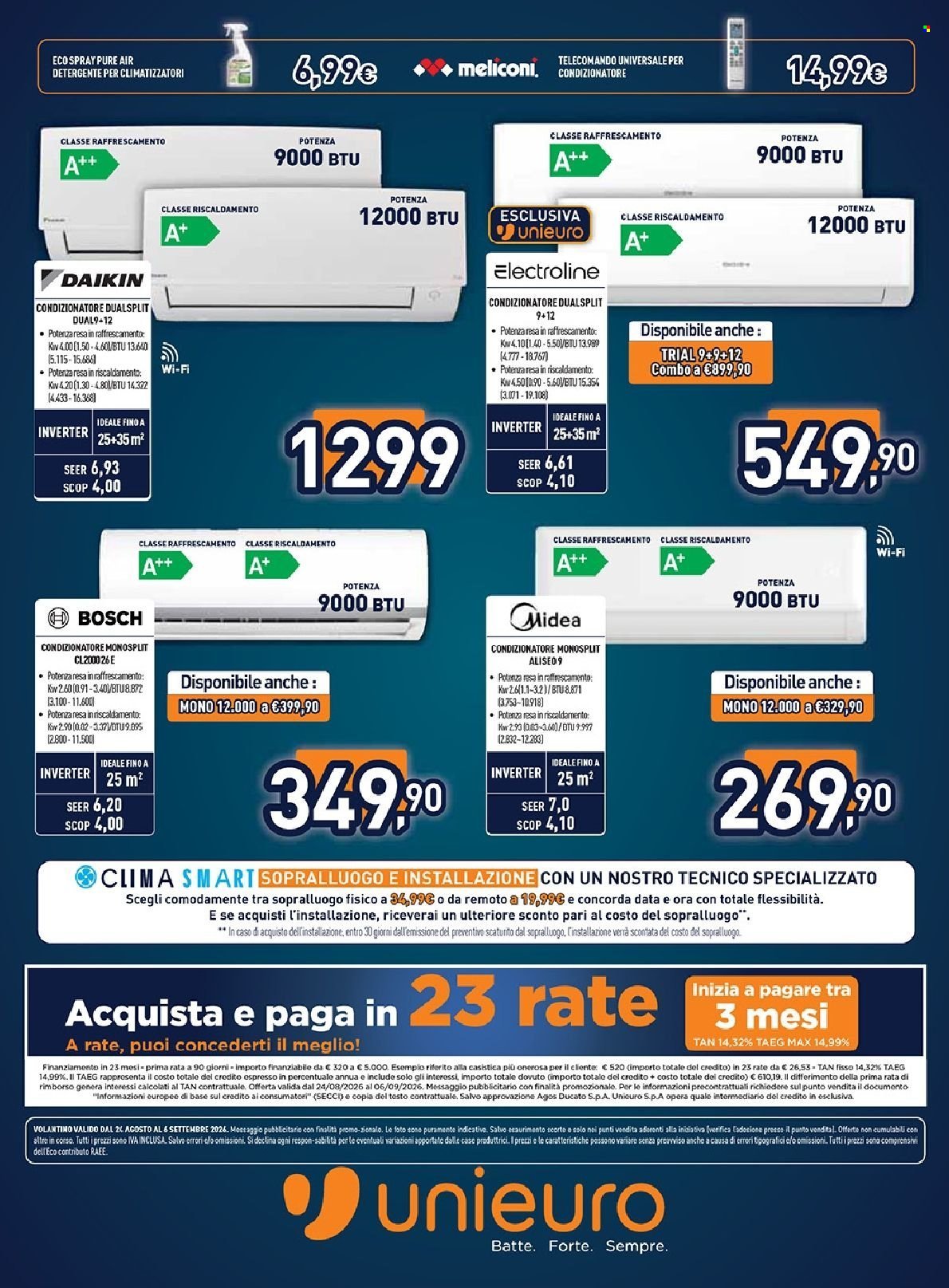 Volantino UNIEURO - Back to School