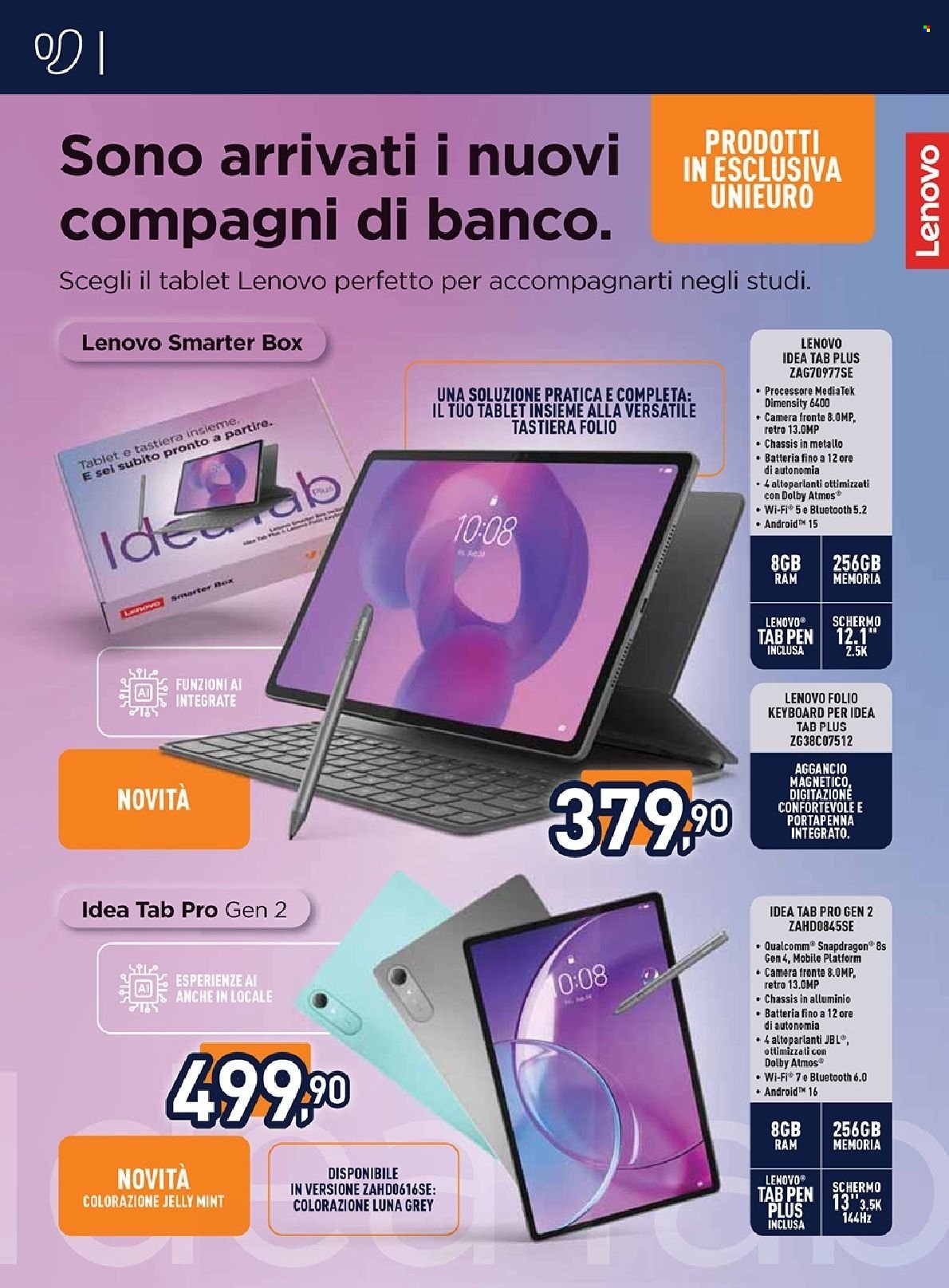 Volantino UNIEURO - Back to School
