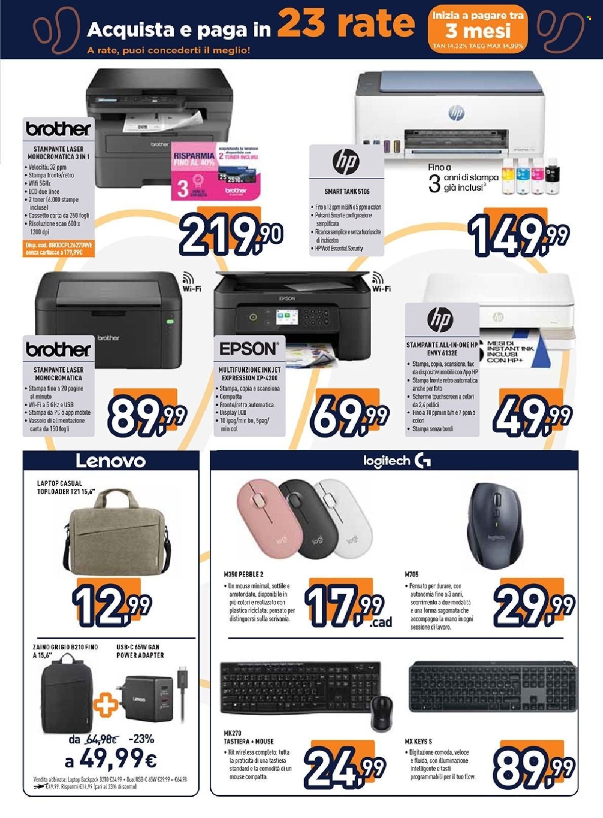 Volantino UNIEURO - Back to School