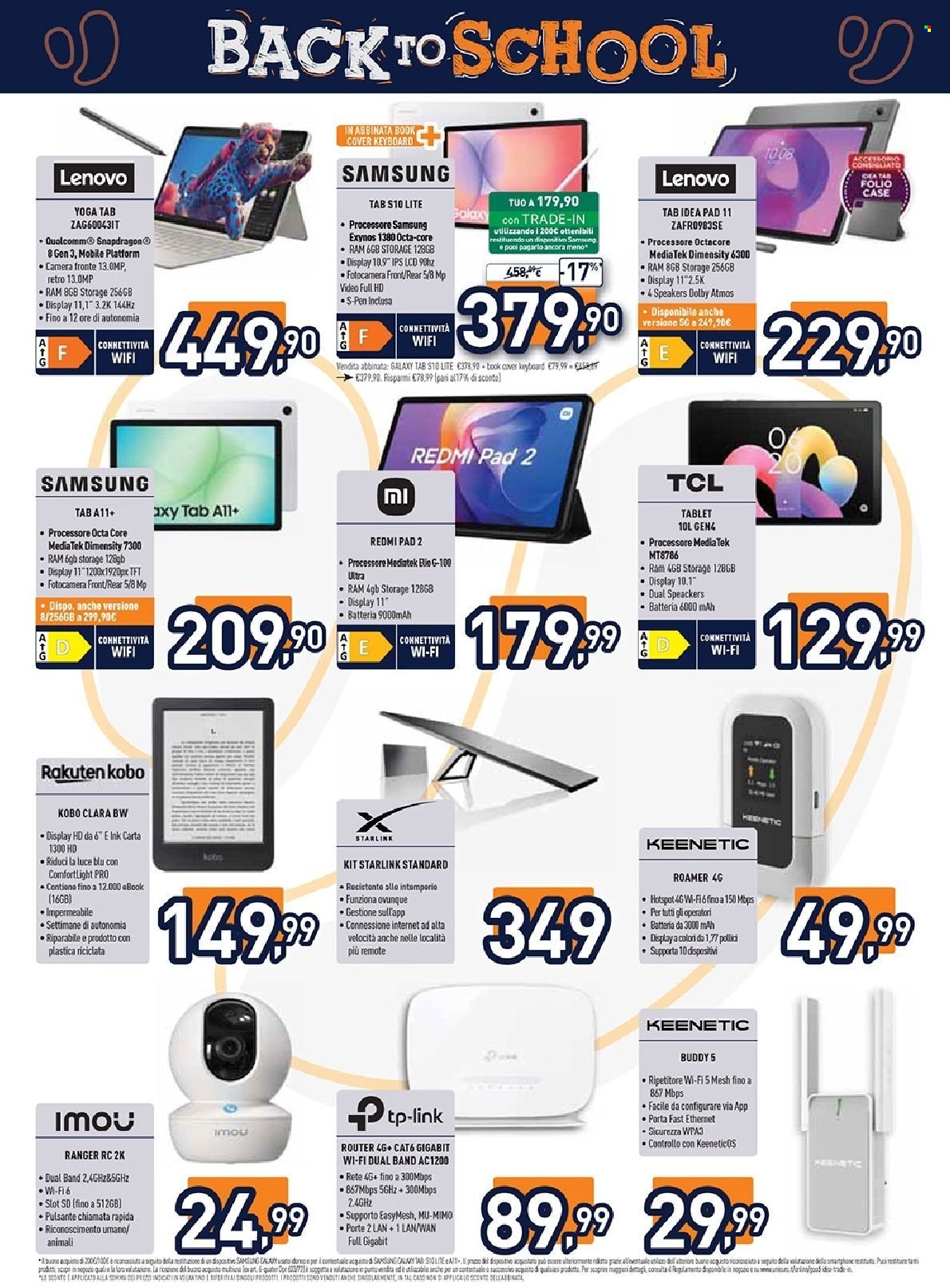 Volantino UNIEURO - Back to School