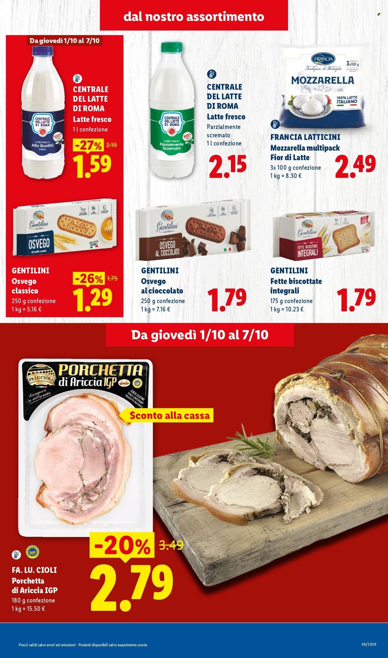 Volantino LIDL - Sapori del Centro Italia