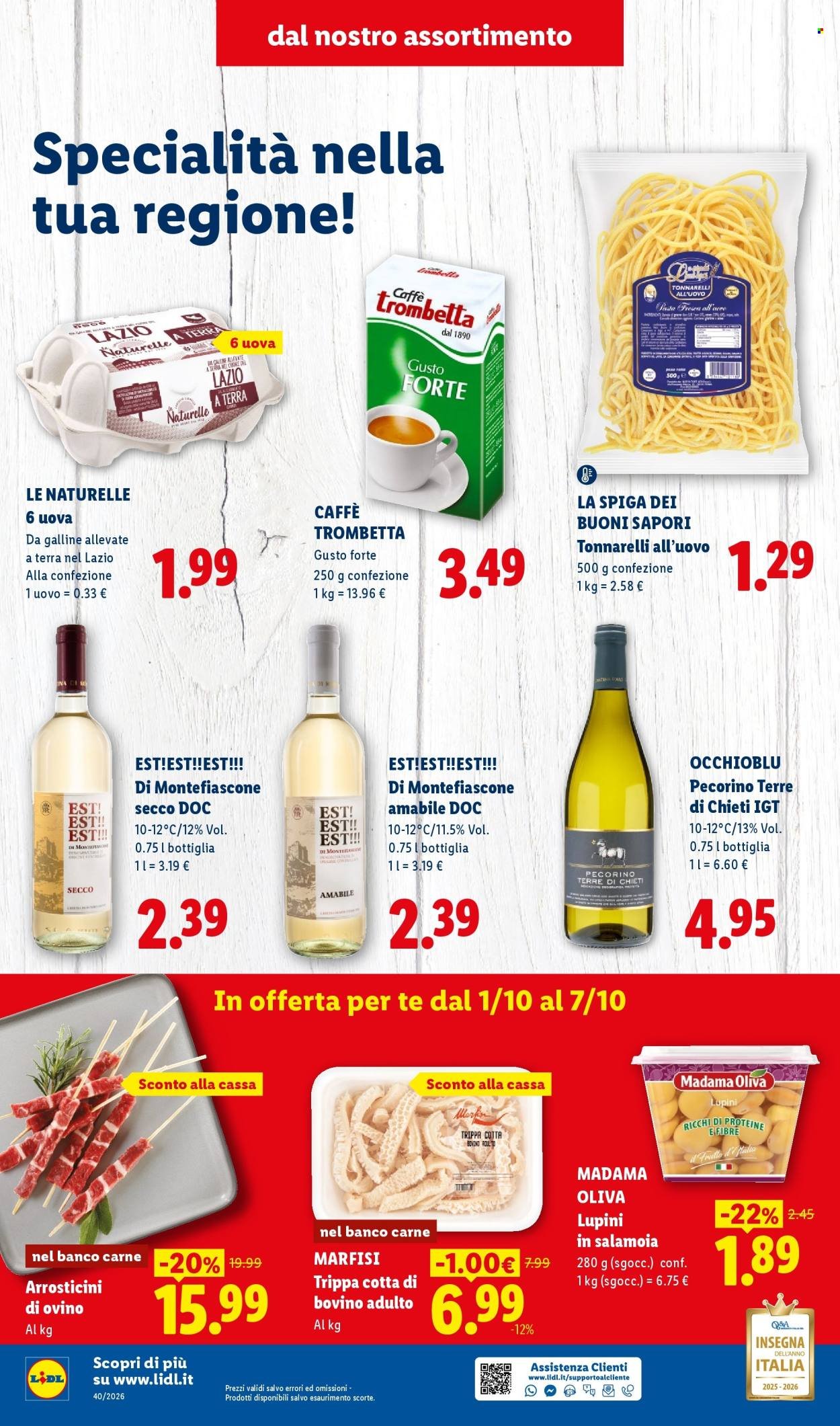 Volantino LIDL - Sapori del Centro Italia