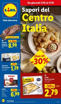 Volantino LIDL - Sapori del Centro Italia