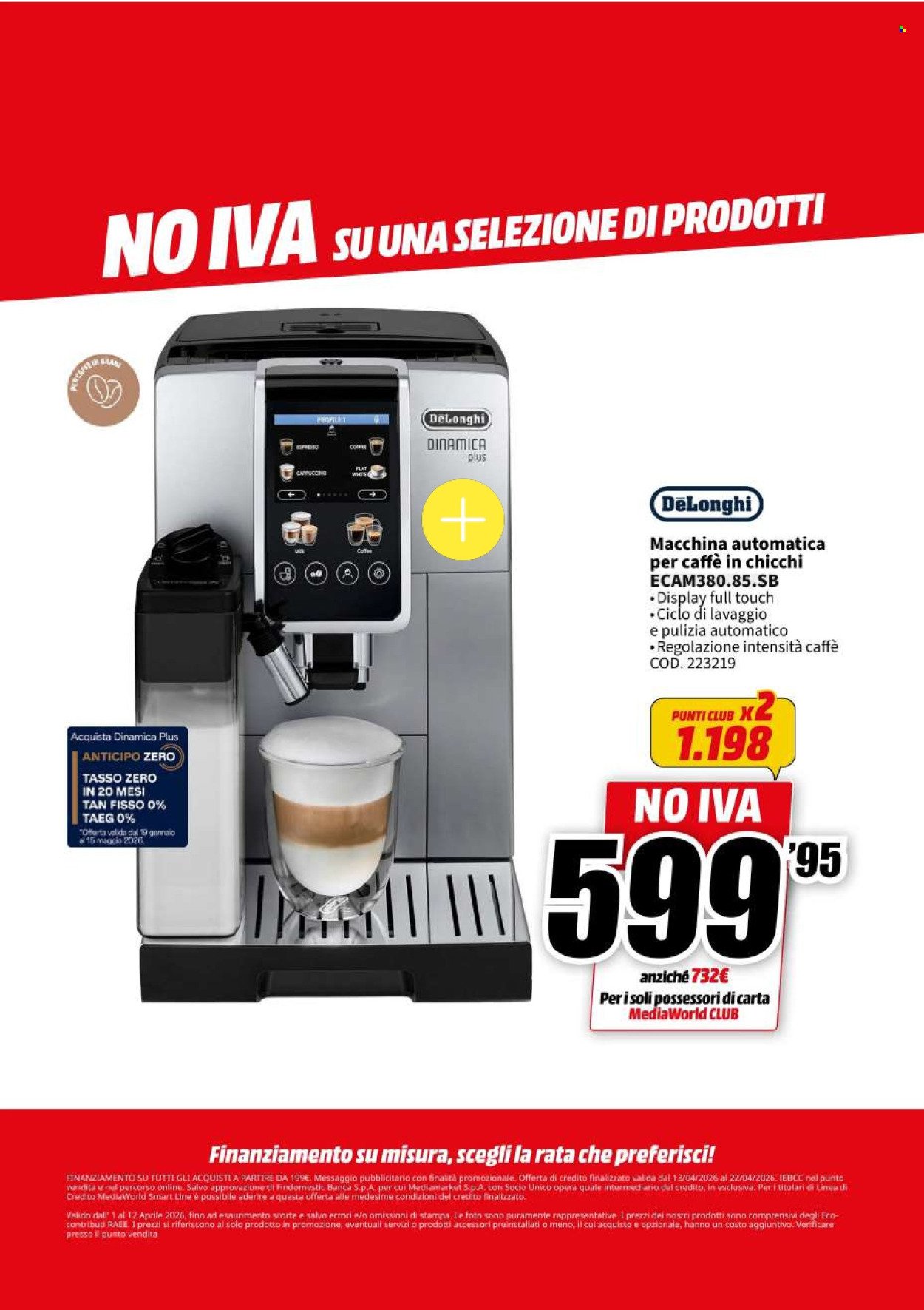 Volantino MEDIAWORLD - NO IVA (2026-04-13 - 2026-04-22)