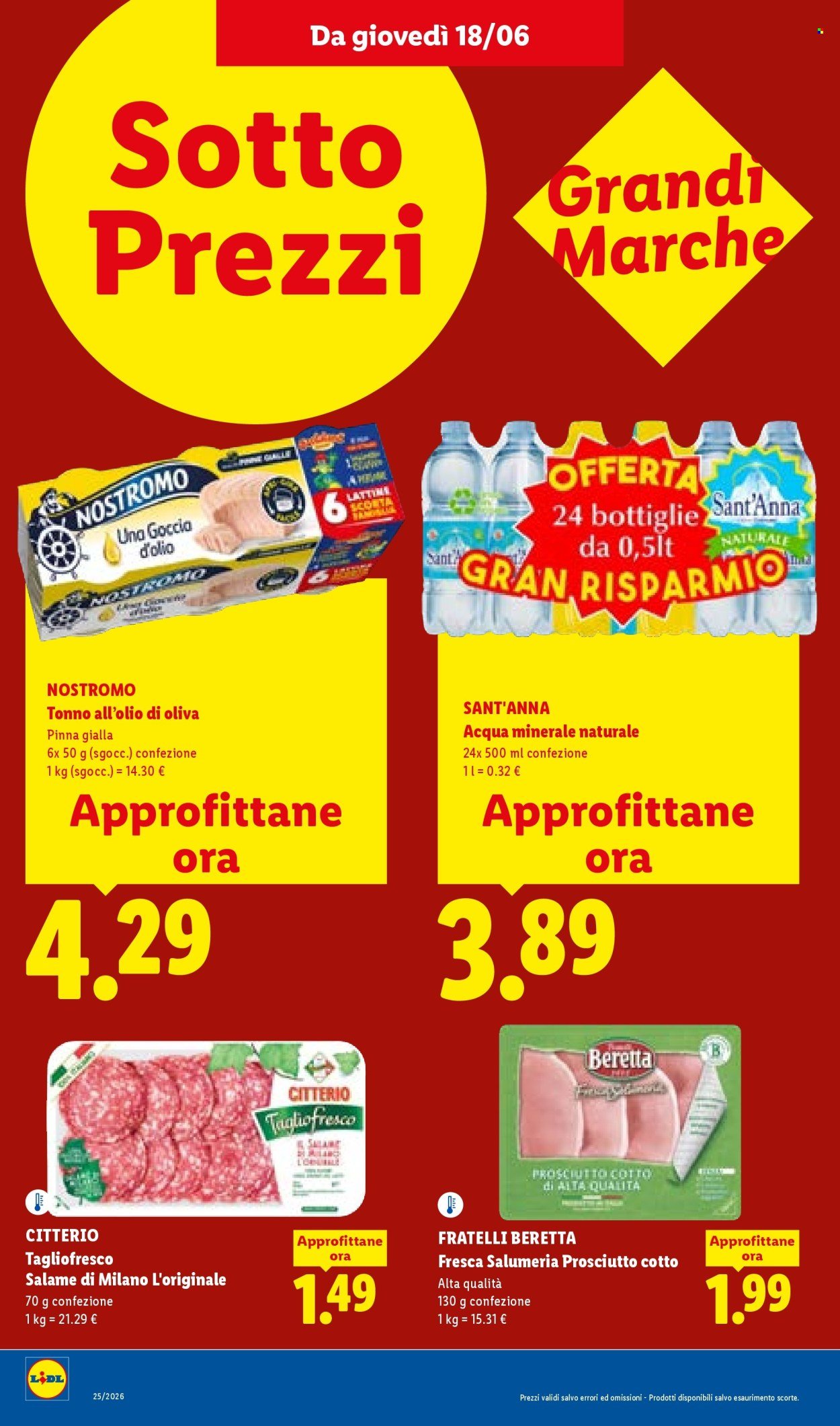 Volantino LIDL - L'estate del risparmio