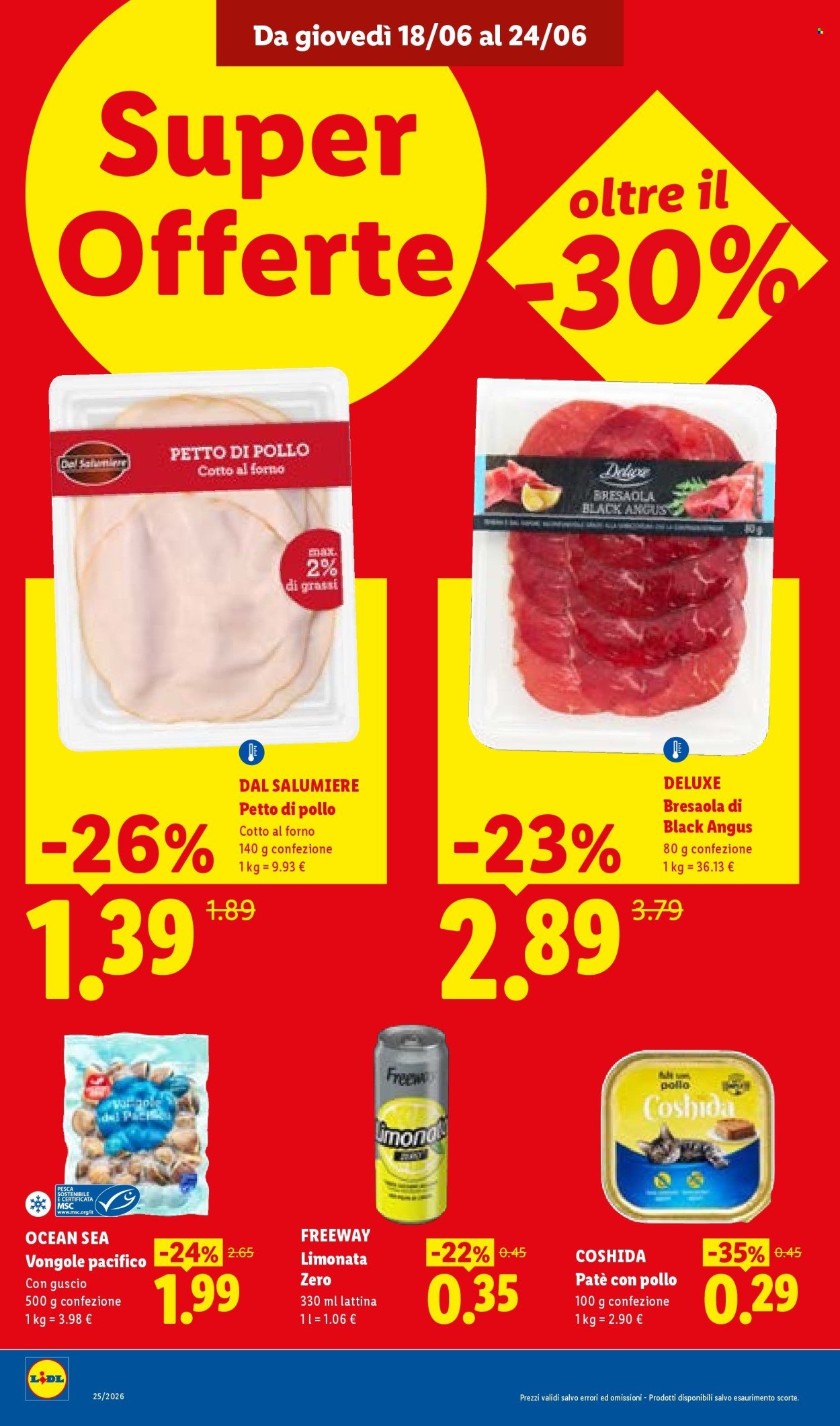 Volantino LIDL - L'estate del risparmio