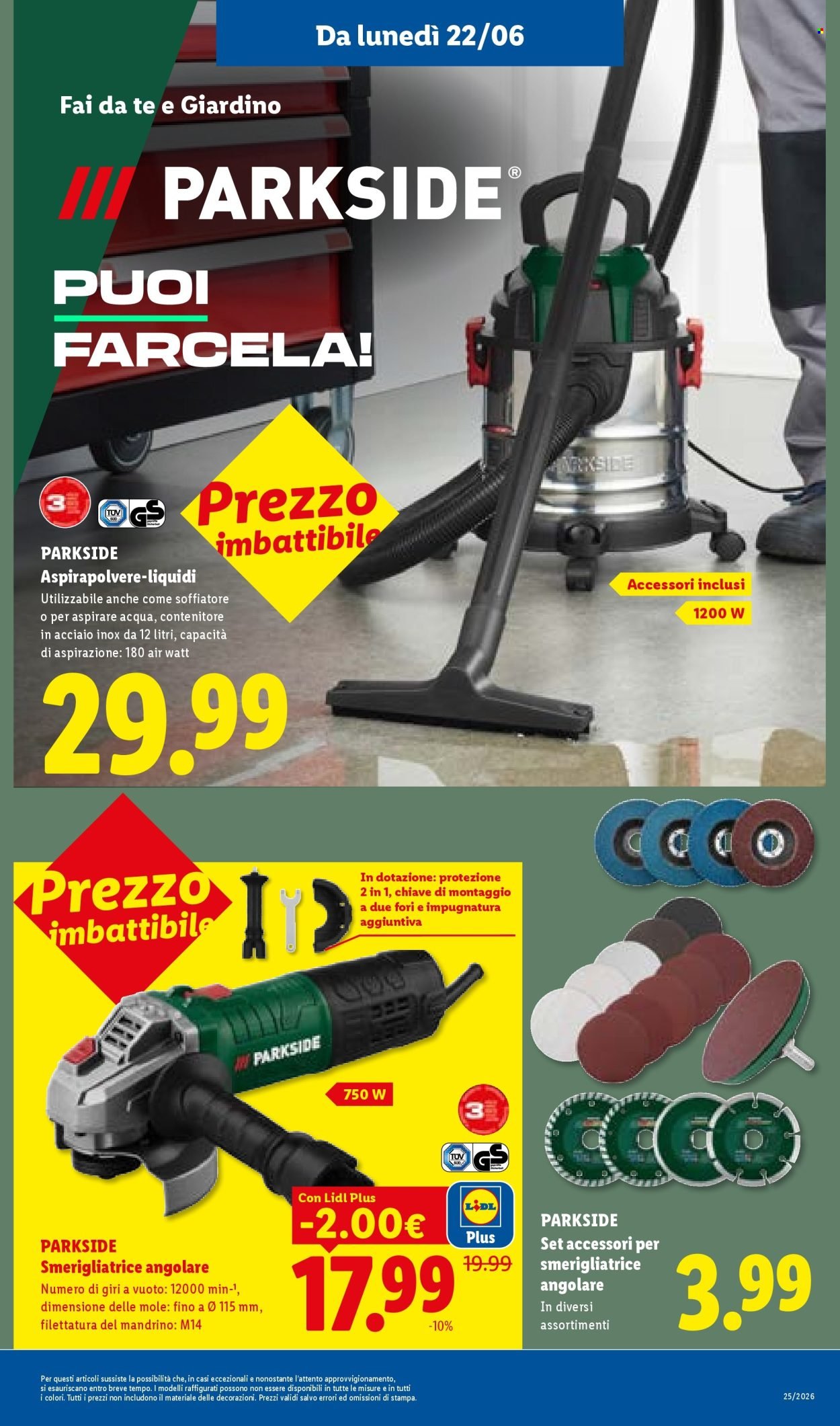 Volantino LIDL - L'estate del risparmio