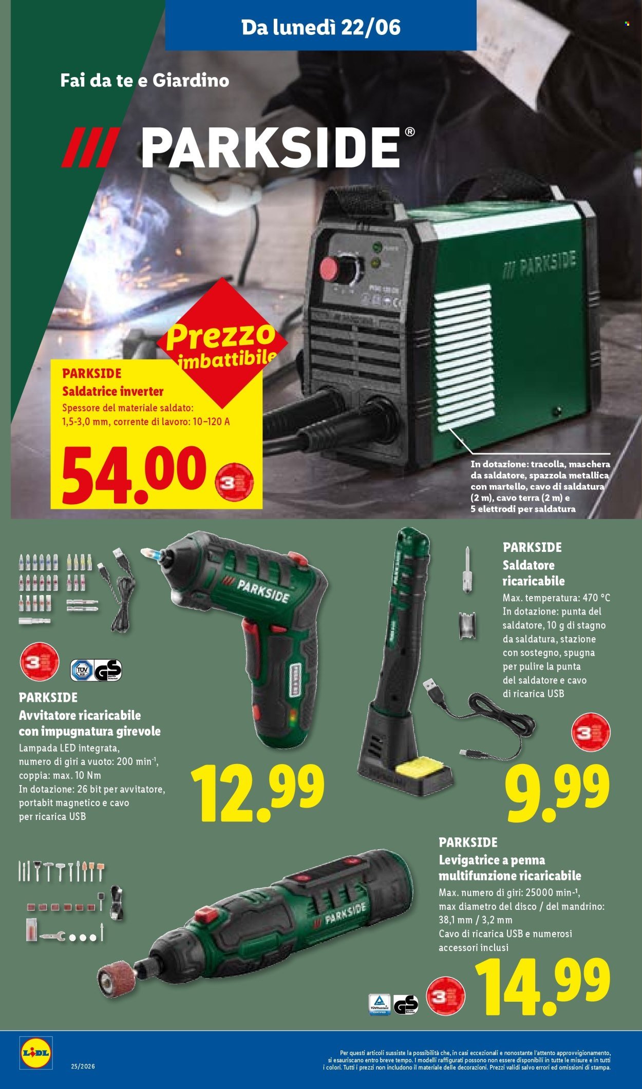 Volantino LIDL - L'estate del risparmio