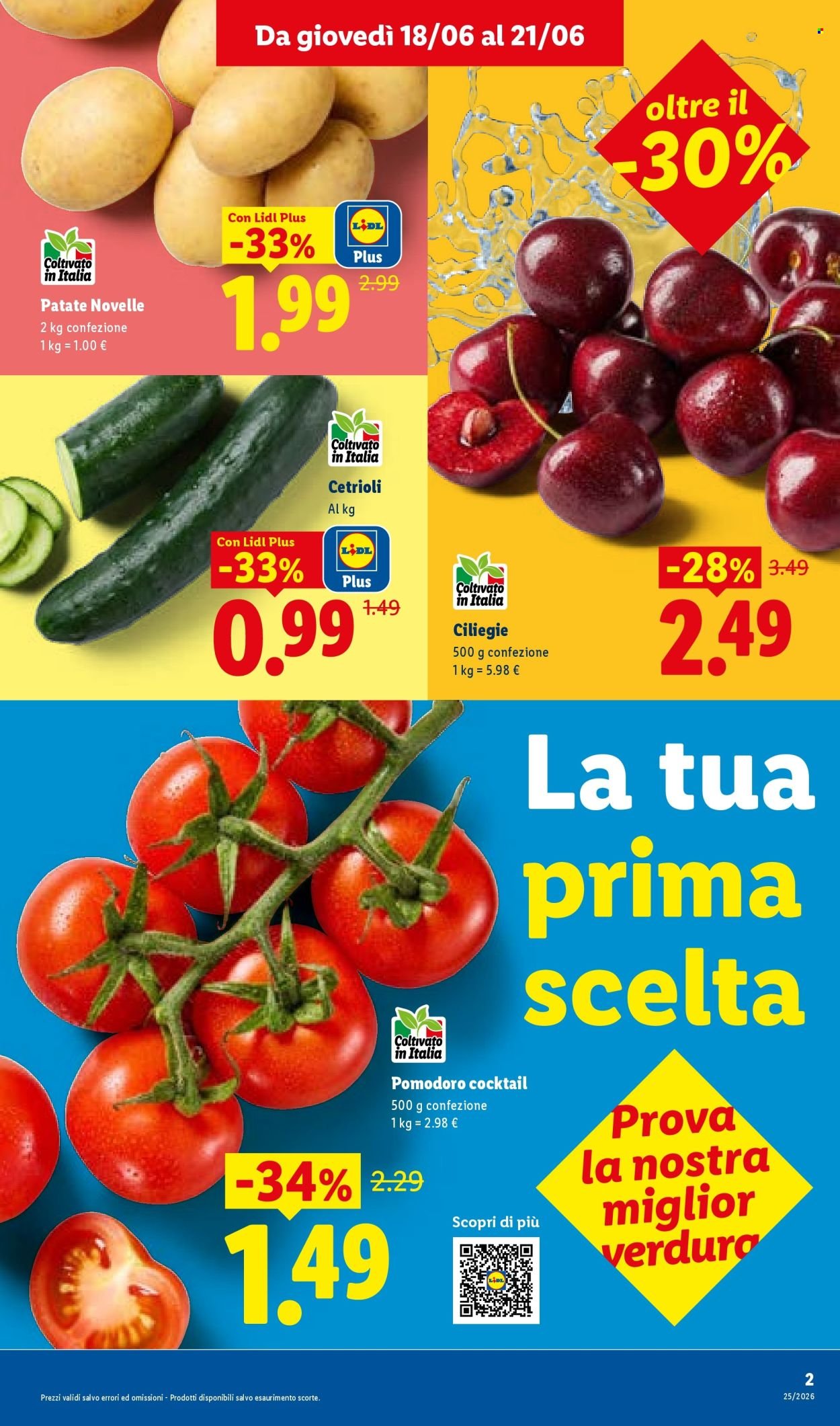 Volantino LIDL - L'estate del risparmio