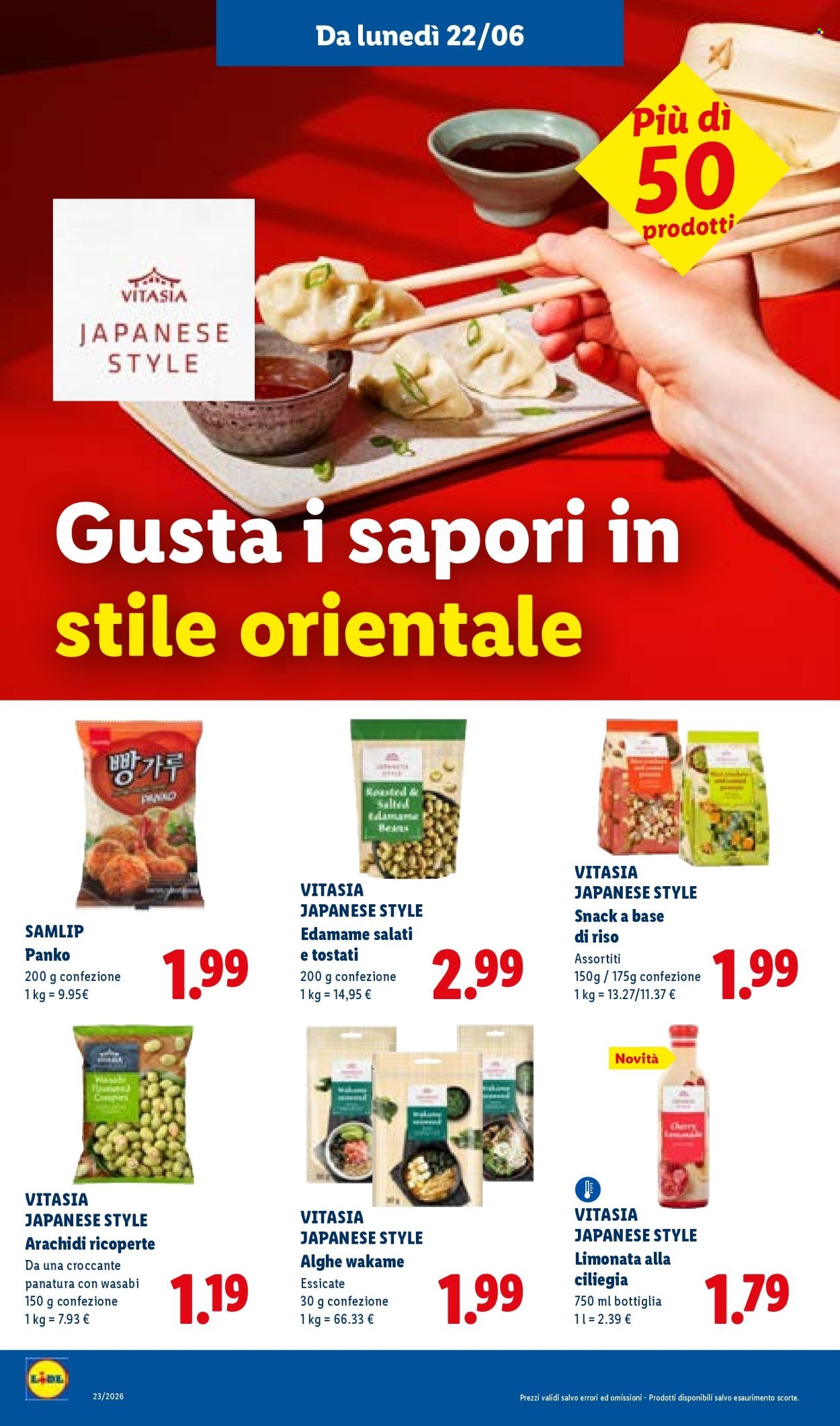 Volantino LIDL - L'estate del risparmio