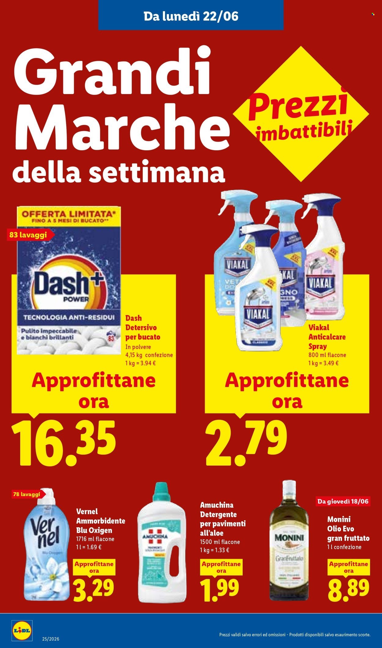 Volantino LIDL - L'estate del risparmio