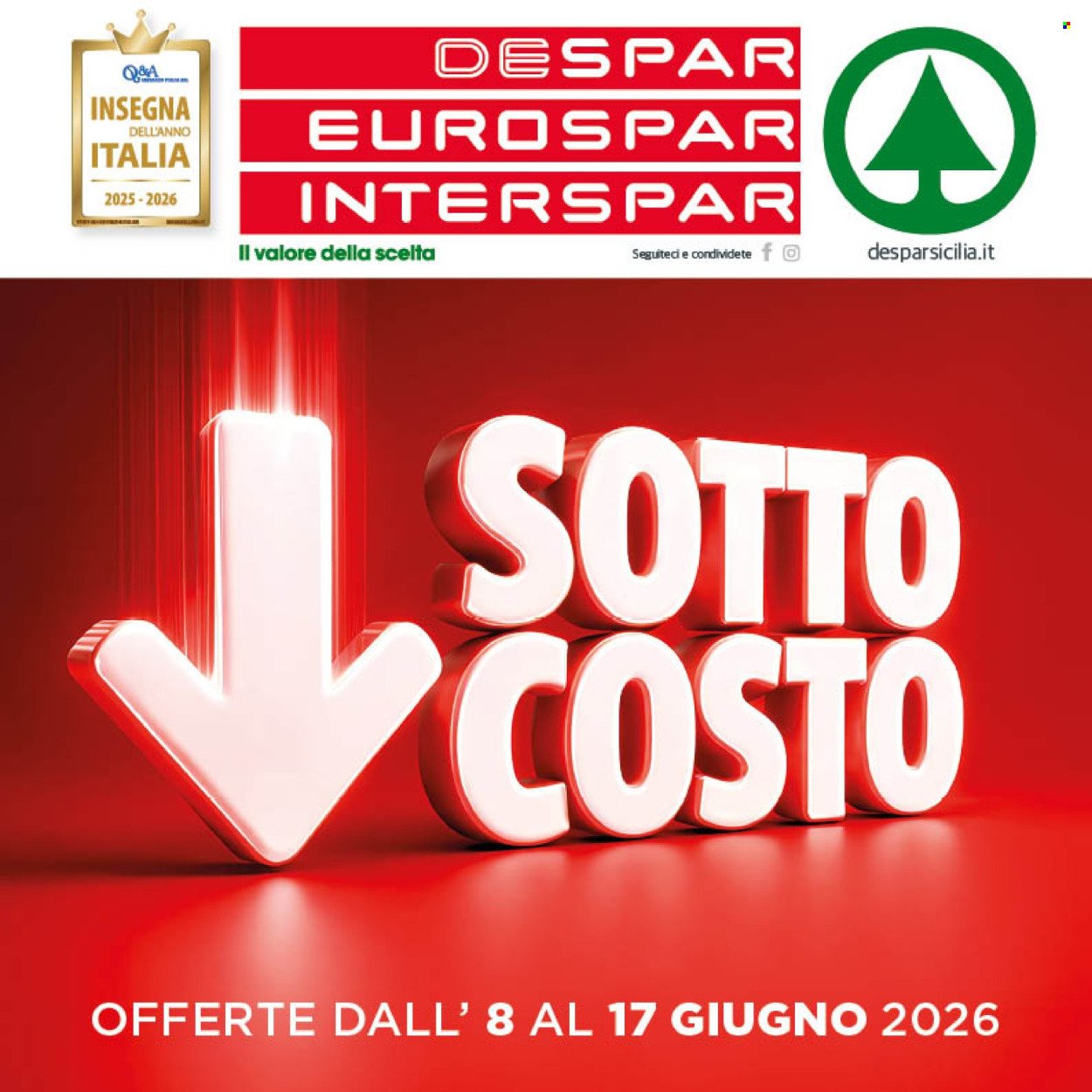 Volantino DESPAR - Da lunedì 8 2026