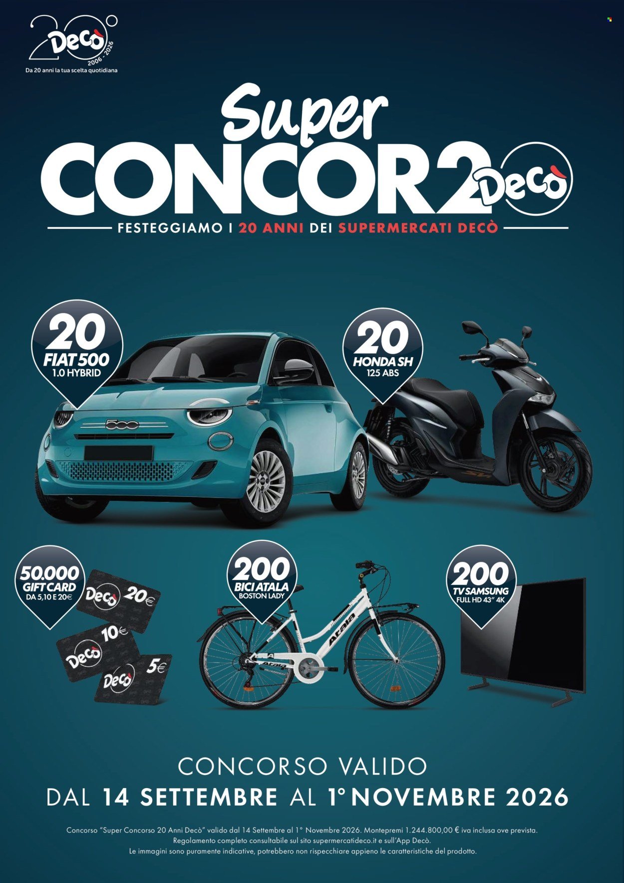 Volantino DECO - Da martedì 22 settembre 2026