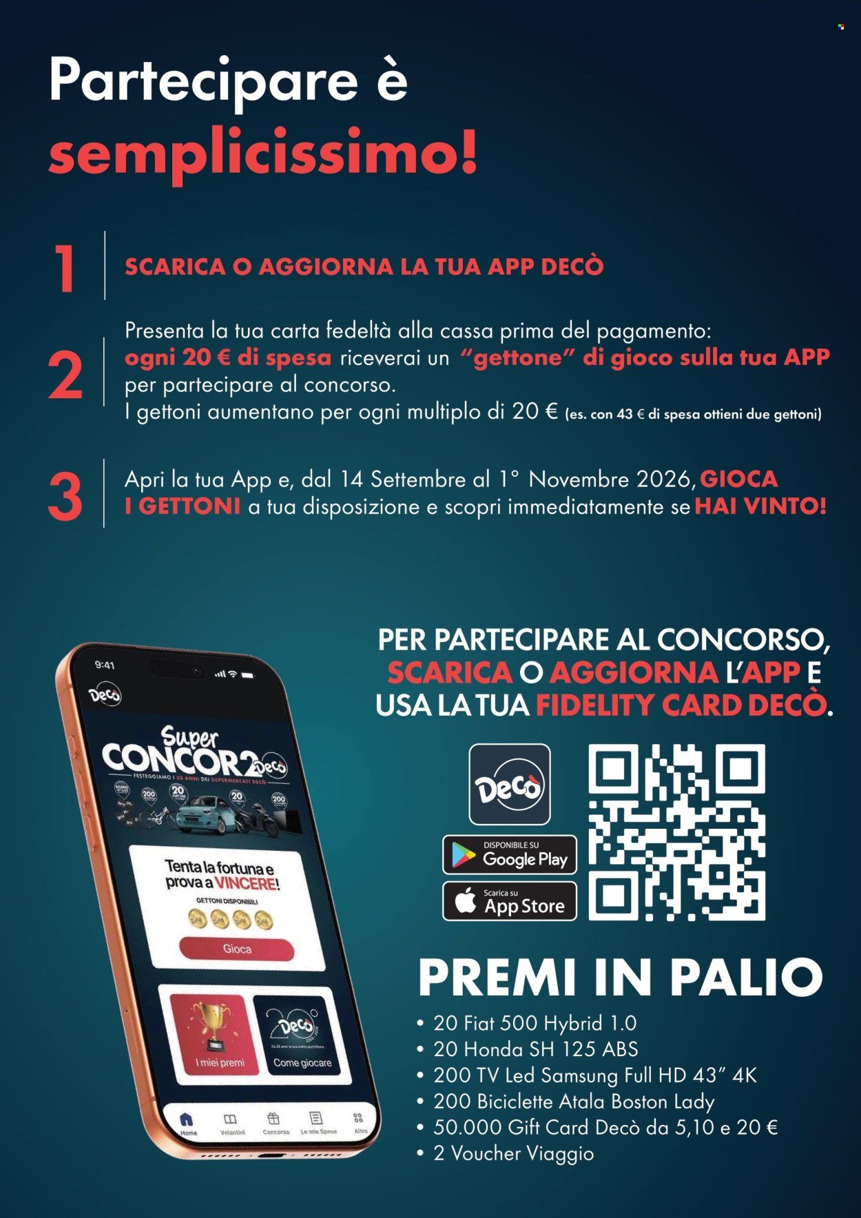 Volantino DECO - Da martedì 22 settembre 2026