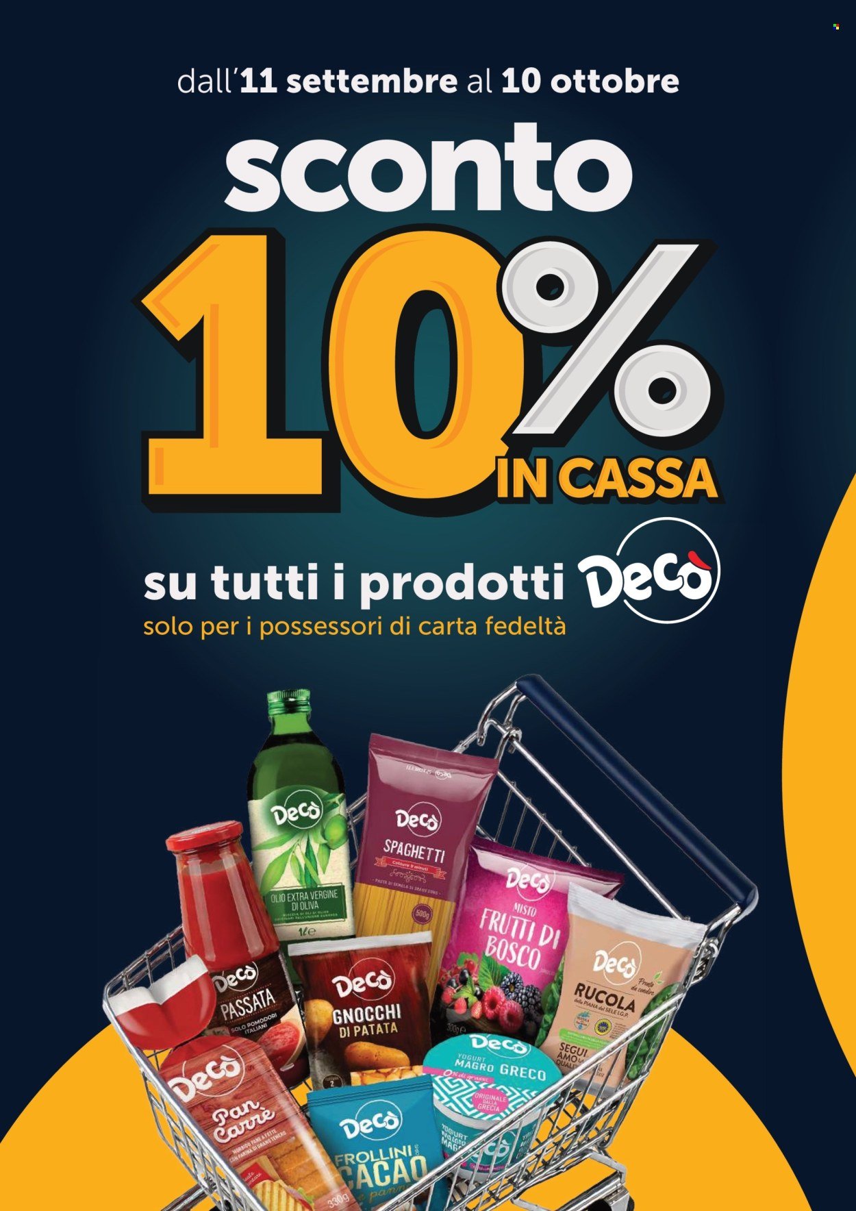 Volantino DECO - Da martedì 22 settembre 2026