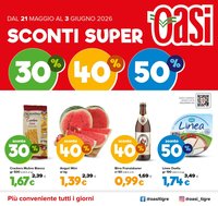 Volantino OASI - Da giovedì 21 maggio 2026