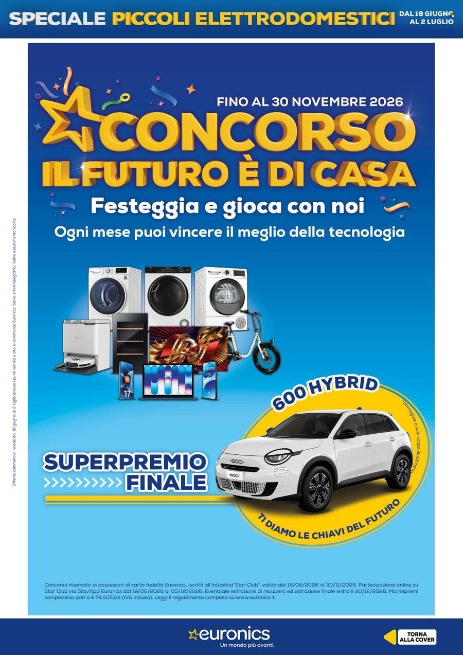 Volantino EURONICS - Speciale Piccoli Elettrodomestici