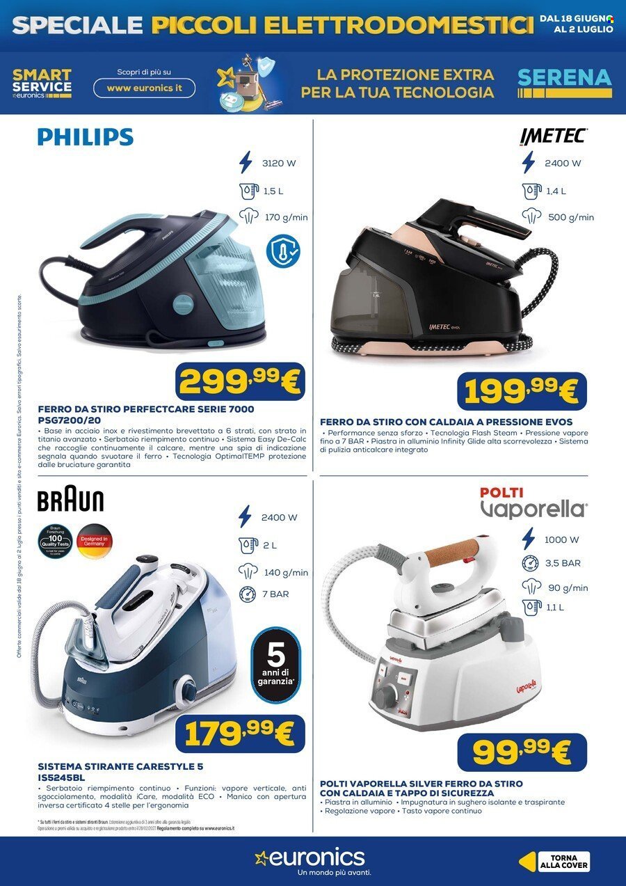 Volantino EURONICS - Speciale Piccoli Elettrodomestici