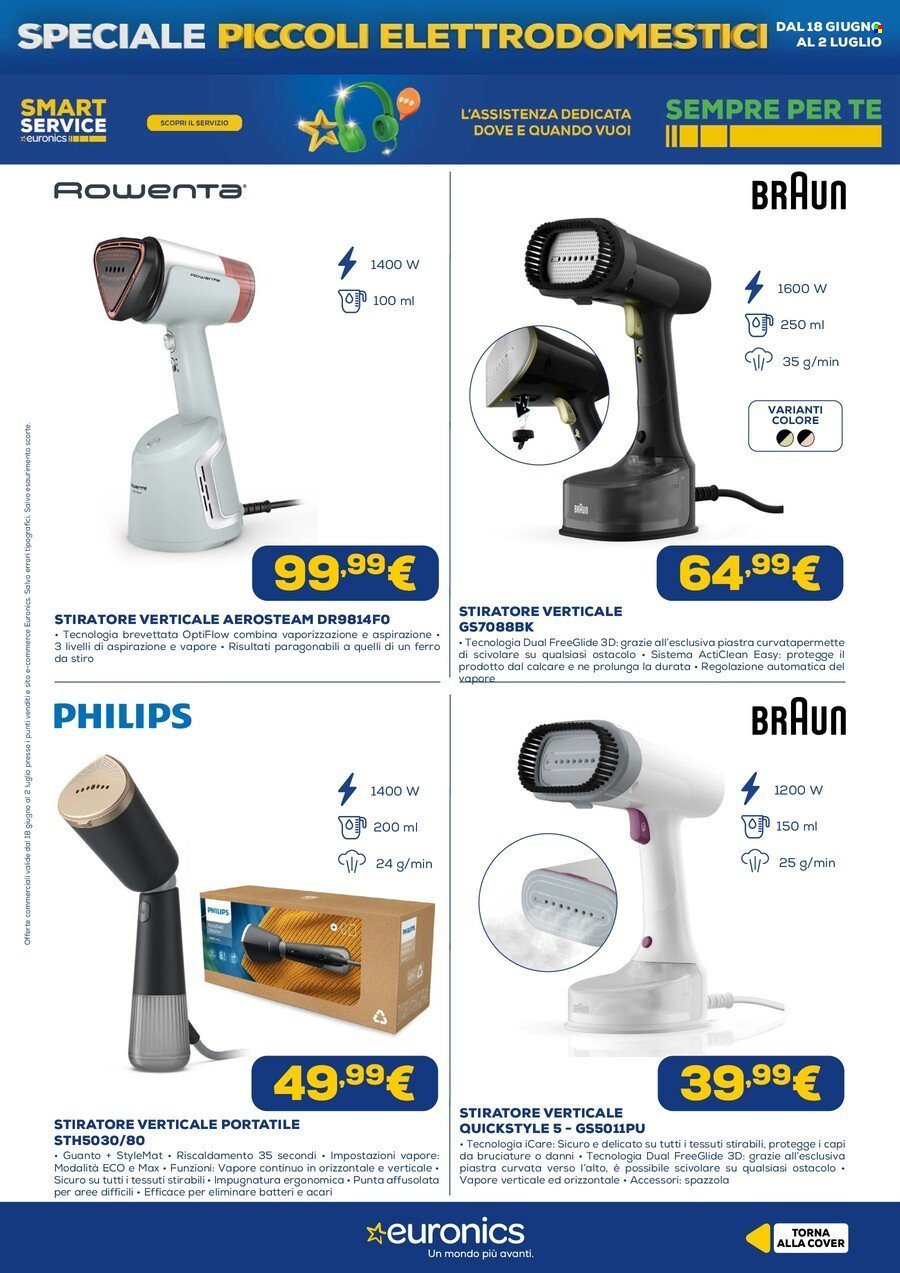 Volantino EURONICS - Speciale Piccoli Elettrodomestici