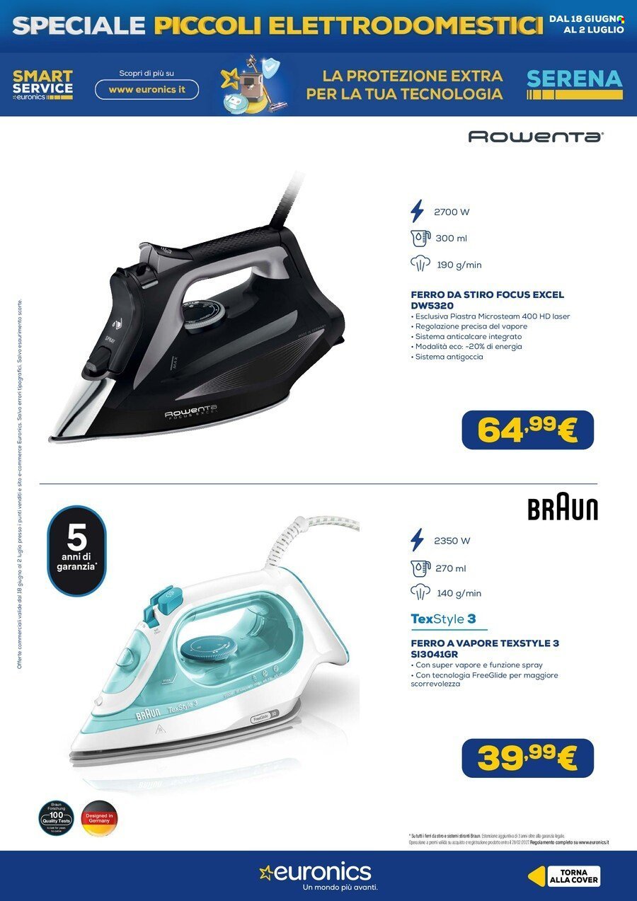Volantino EURONICS - Speciale Piccoli Elettrodomestici