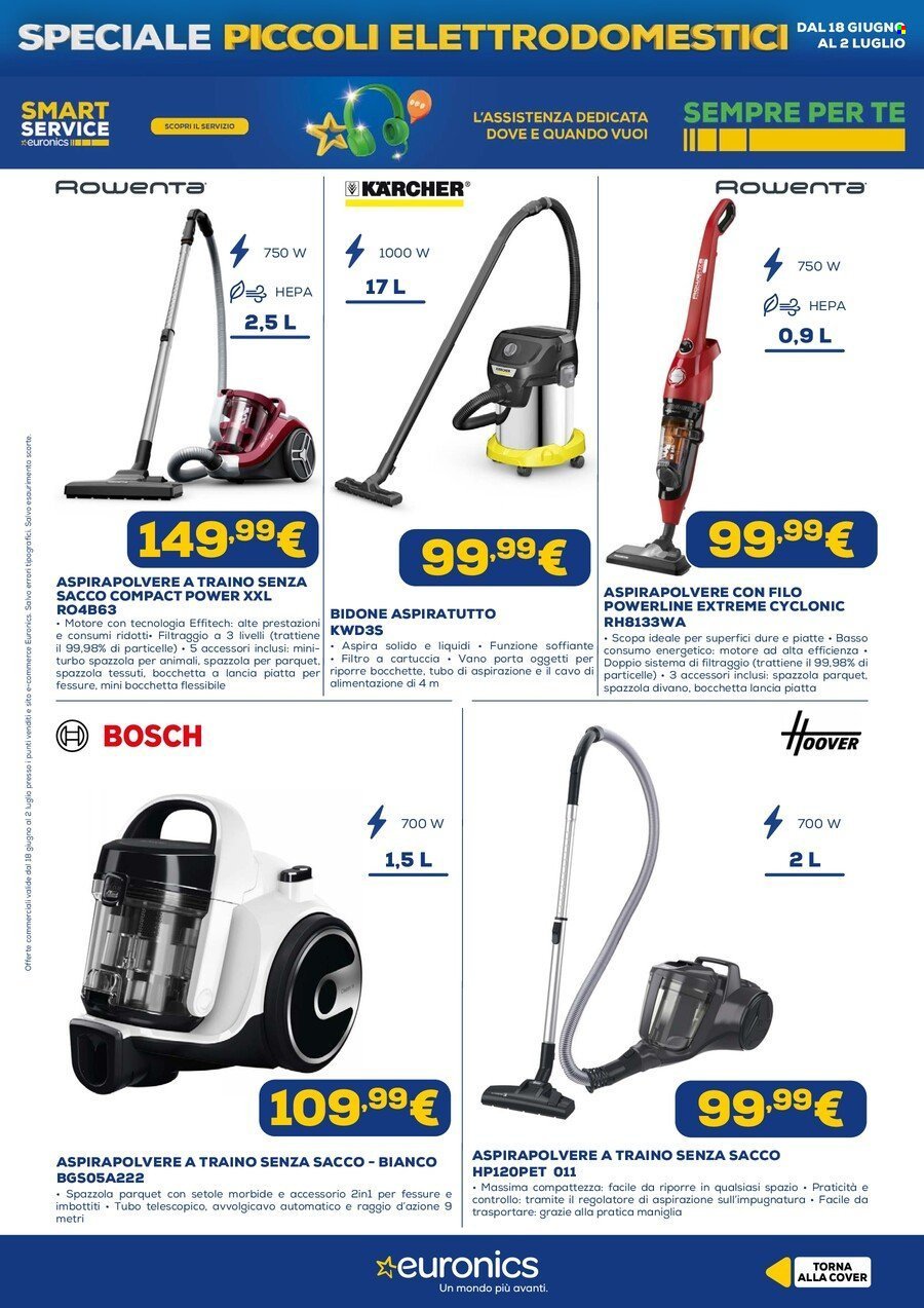 Volantino EURONICS - Speciale Piccoli Elettrodomestici