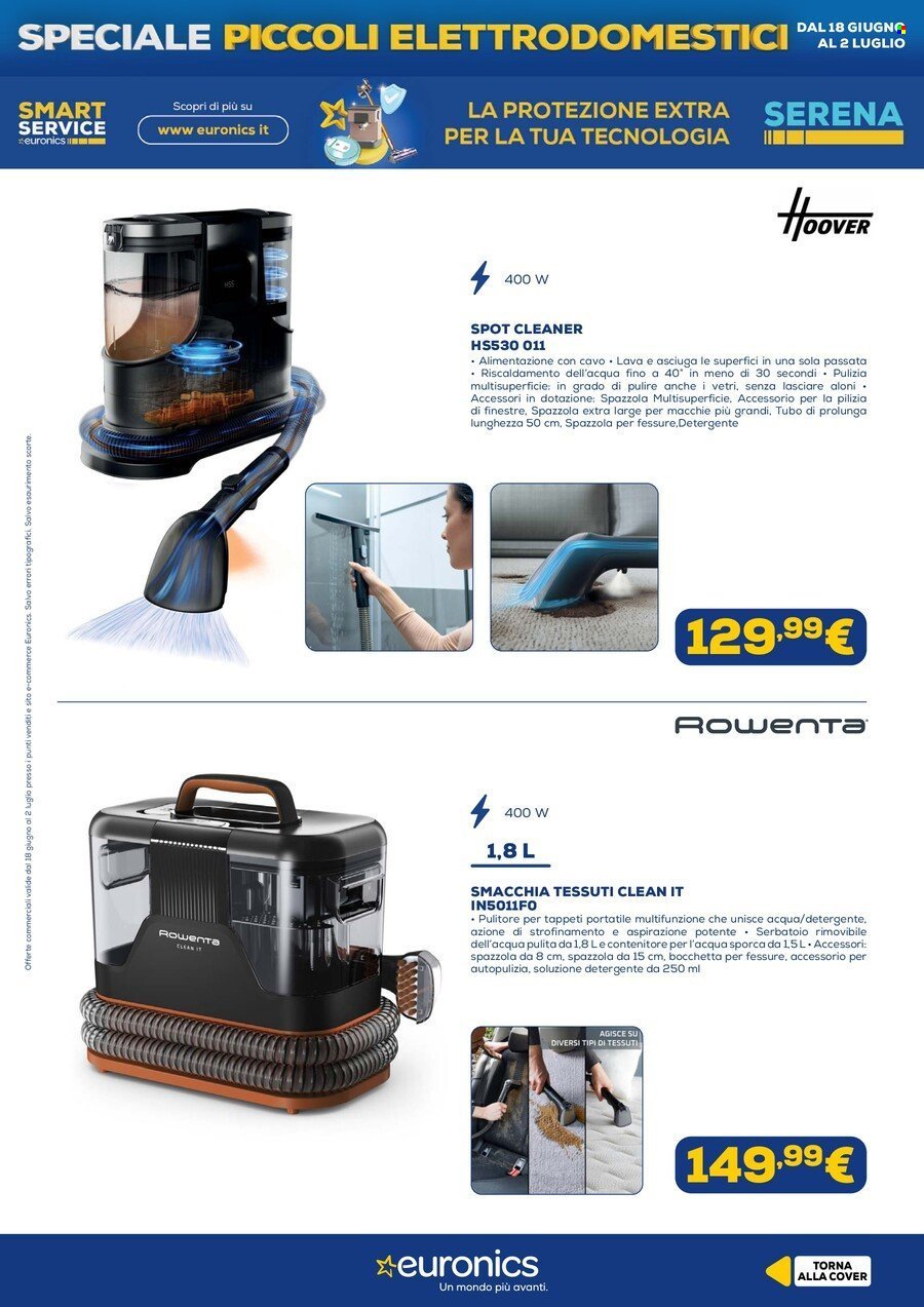 Volantino EURONICS - Speciale Piccoli Elettrodomestici