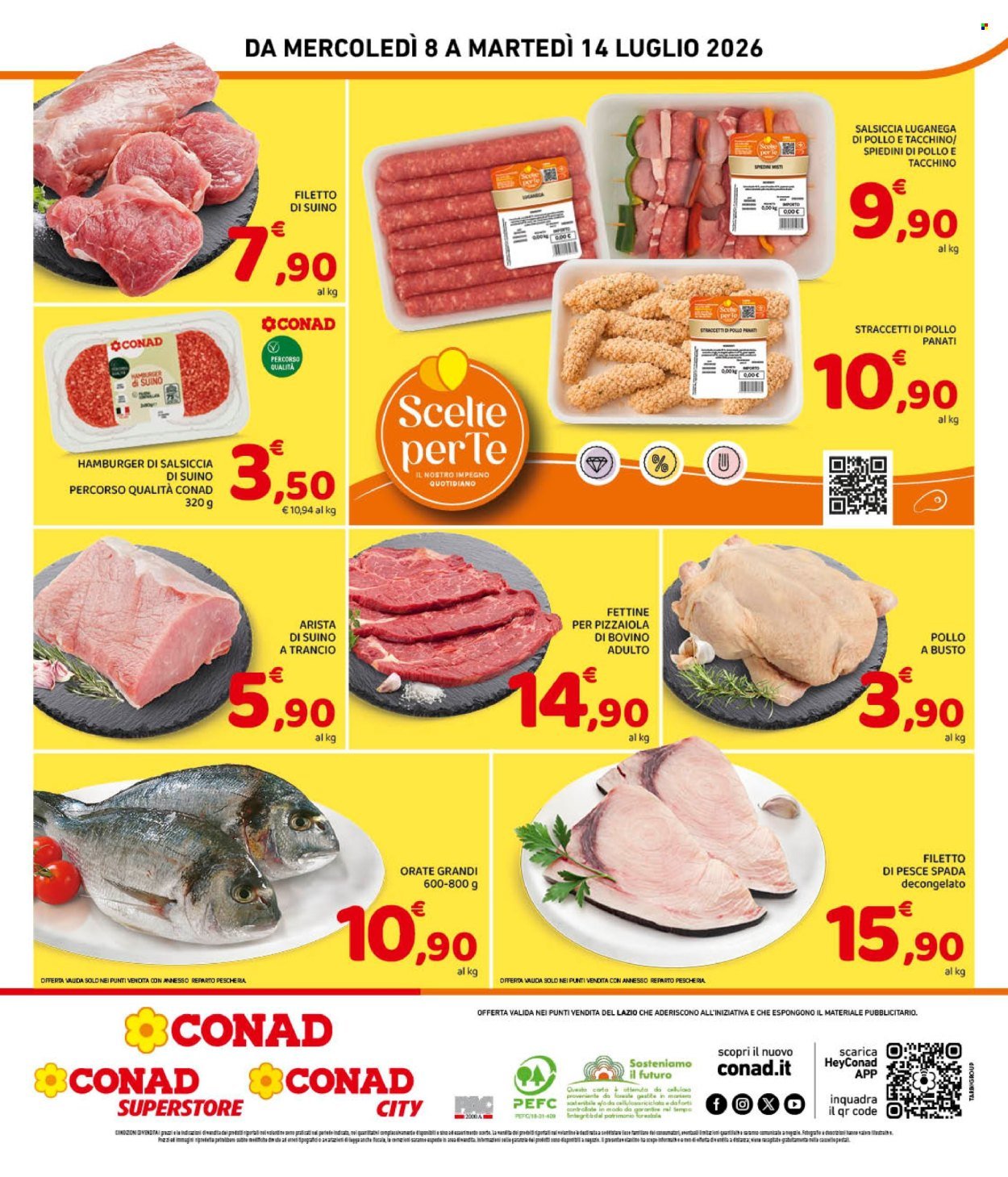 Volantino CONAD - Da mercoledì 8 2026