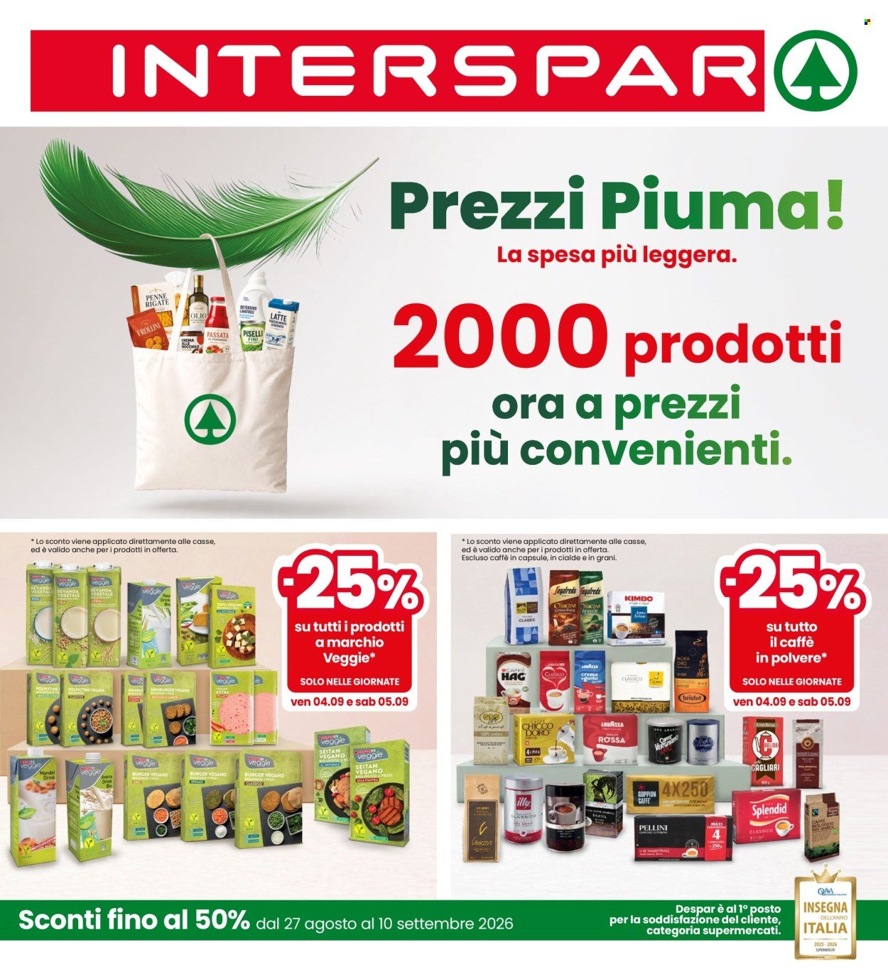 Volantino INTERSPAR - Sconti fino al 50%