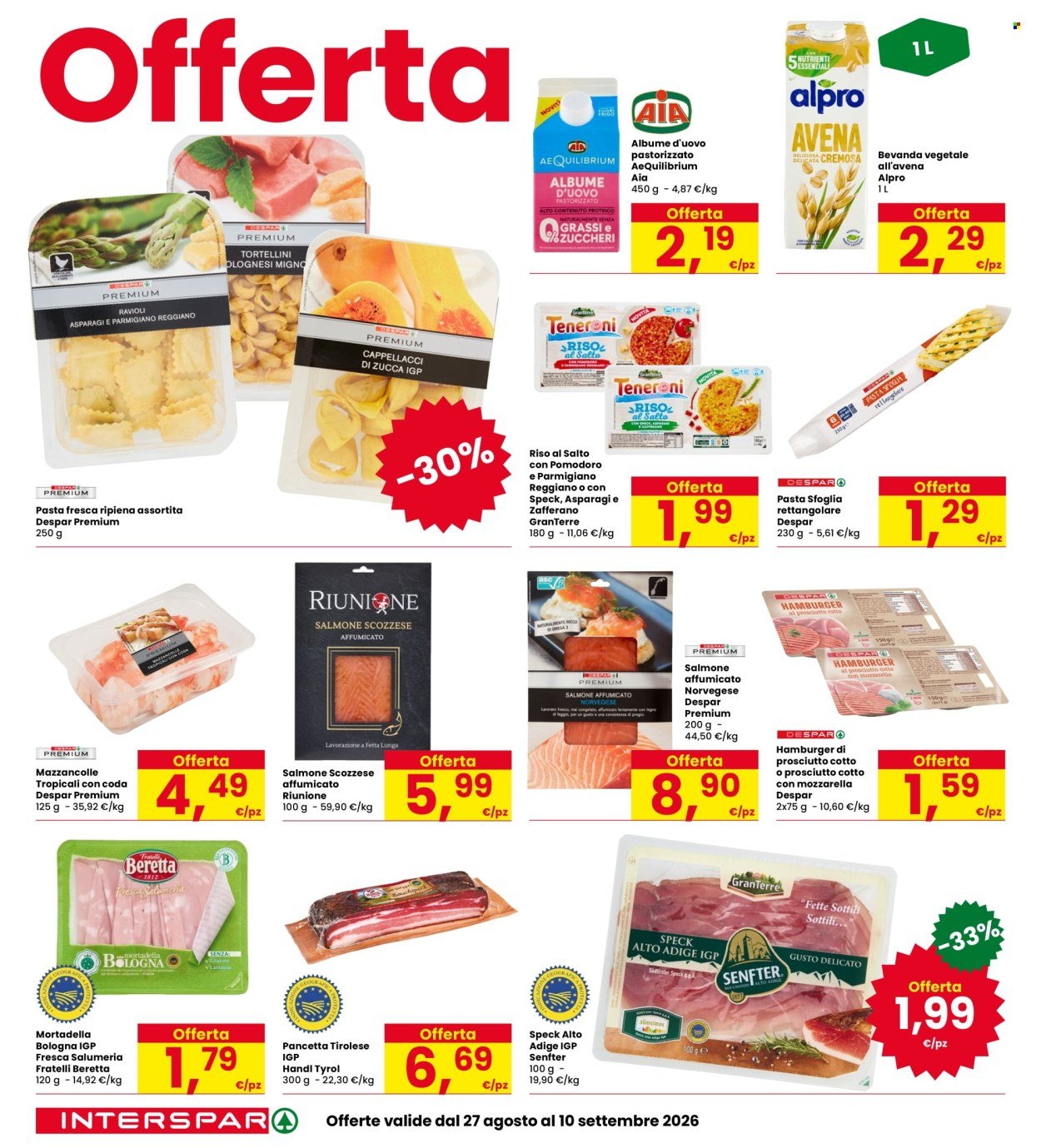 Volantino INTERSPAR - Sconti fino al 50%
