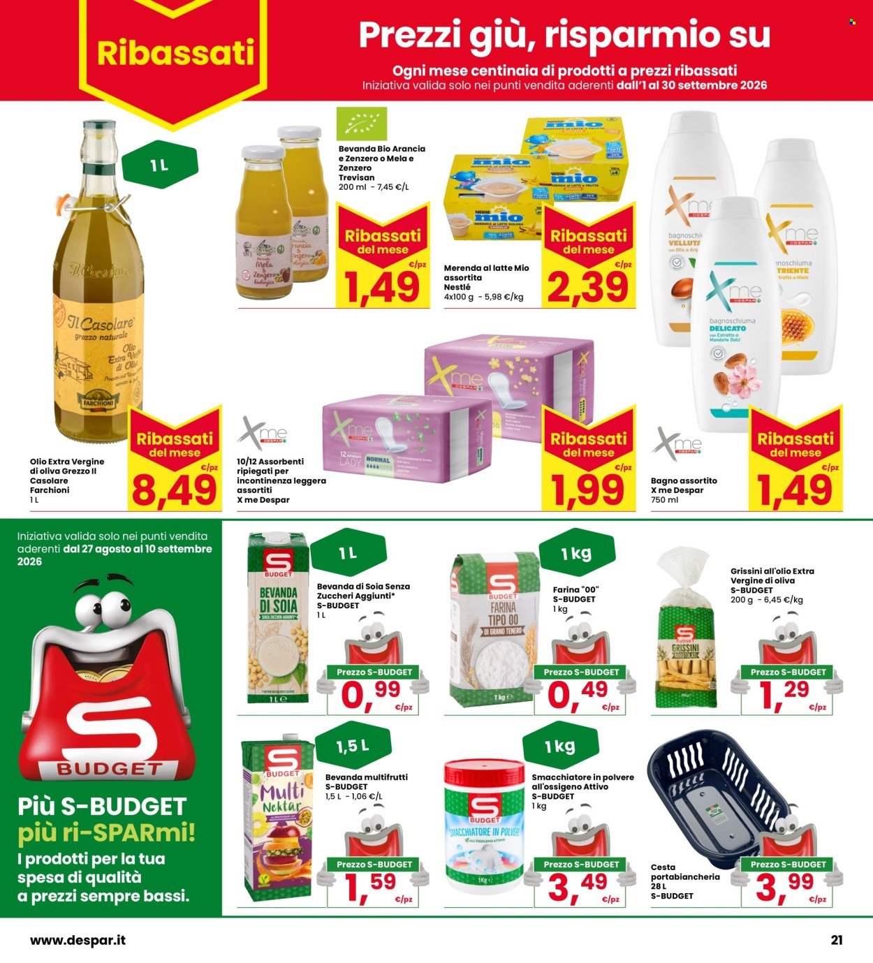 Volantino INTERSPAR - Sconti fino al 50%