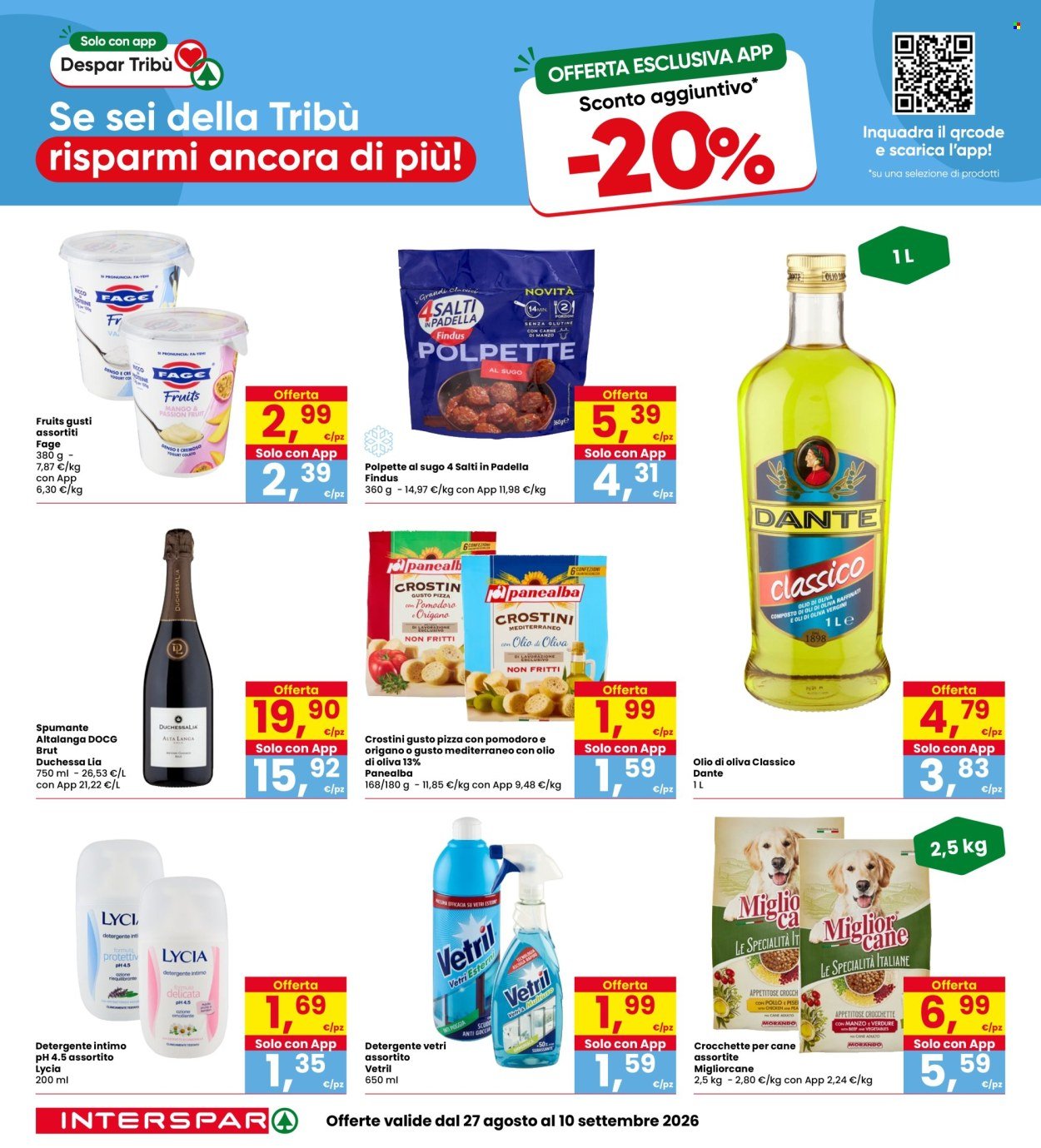 Volantino INTERSPAR - Sconti fino al 50%