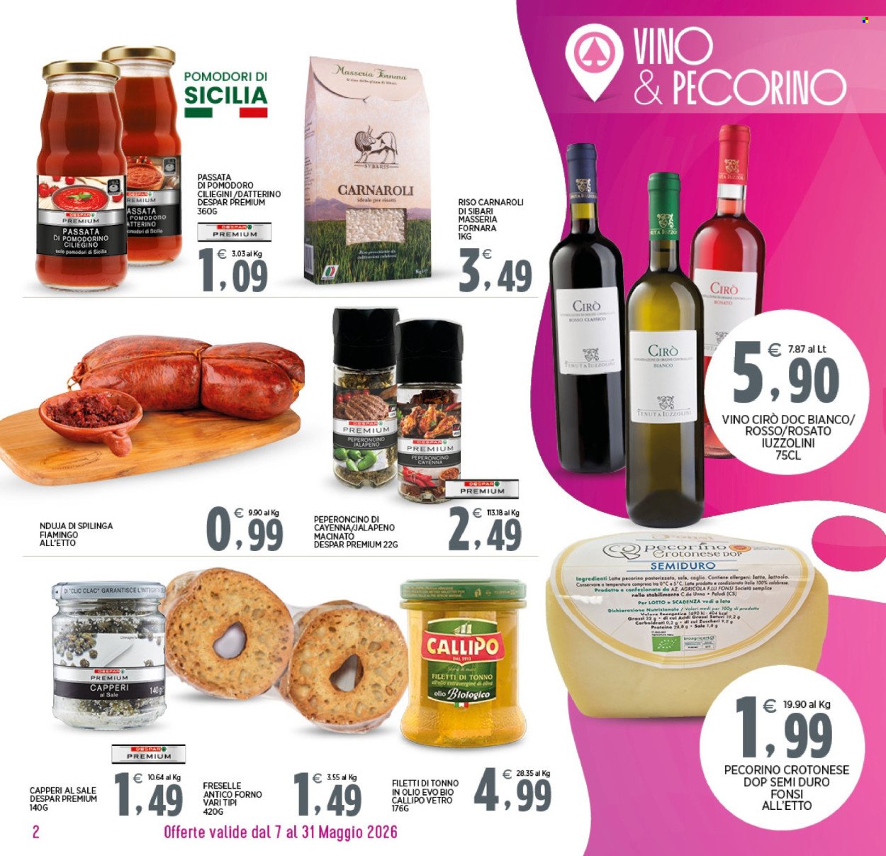 Volantino INTERSPAR - Da giovedì 7 2026 (2026-05-07 - 2026-05-31)