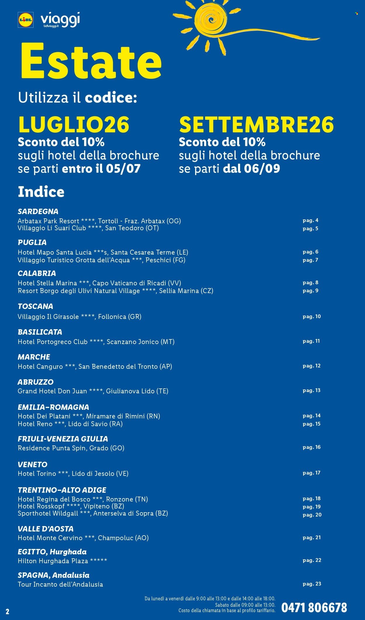 Offerta LIDL - Vacanze da sogno per la tua estate (2026-03-11)